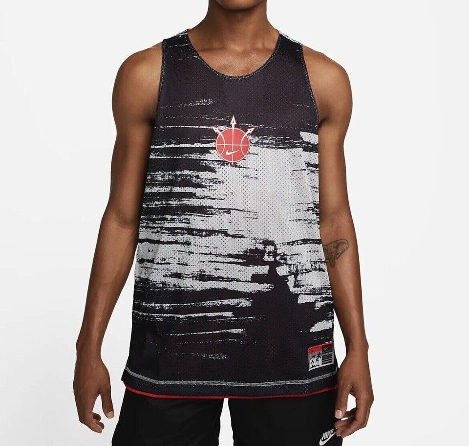 Nike Nike Men limited edition Mesh Reversible streetball jersey Size US L / EU 52-54 / 3 - 1 Thumbnail