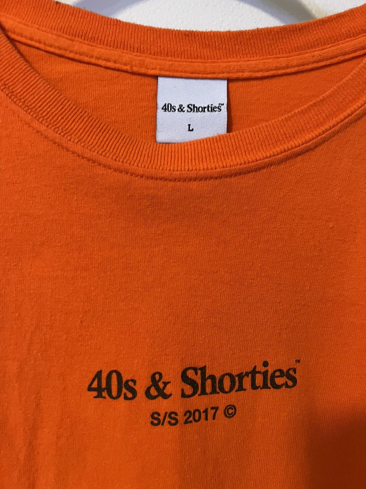 40's & Shorties Zumiez 40s & Shorties Orange Tee Size Large Size US L / EU 52-54 / 3 - 4 Thumbnail
