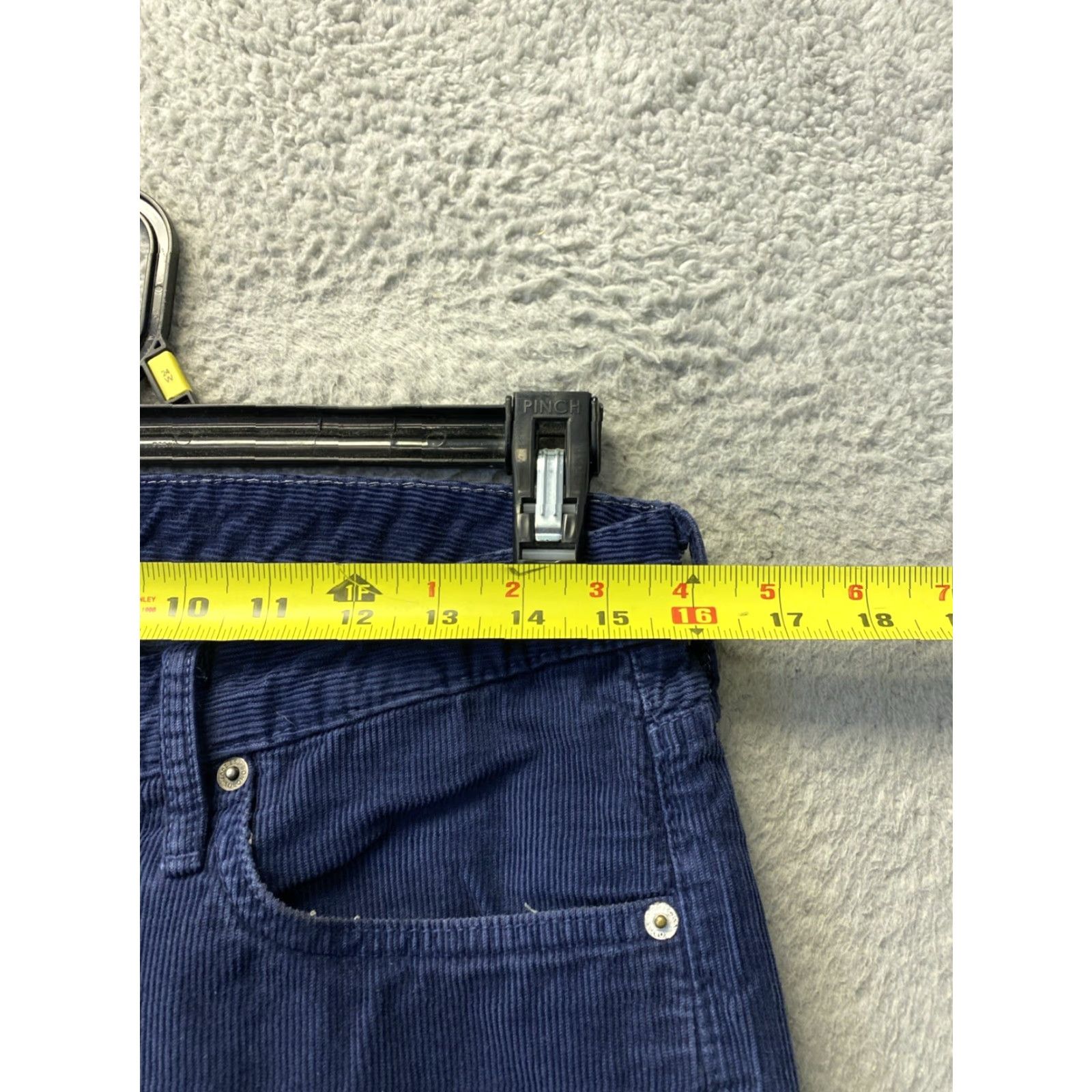 Bonobos Bonobos Corduroy Pants Men’s 31x32 Navy Straight Casual 5-Pocket Mens Size US 31 - 4 Thumbnail
