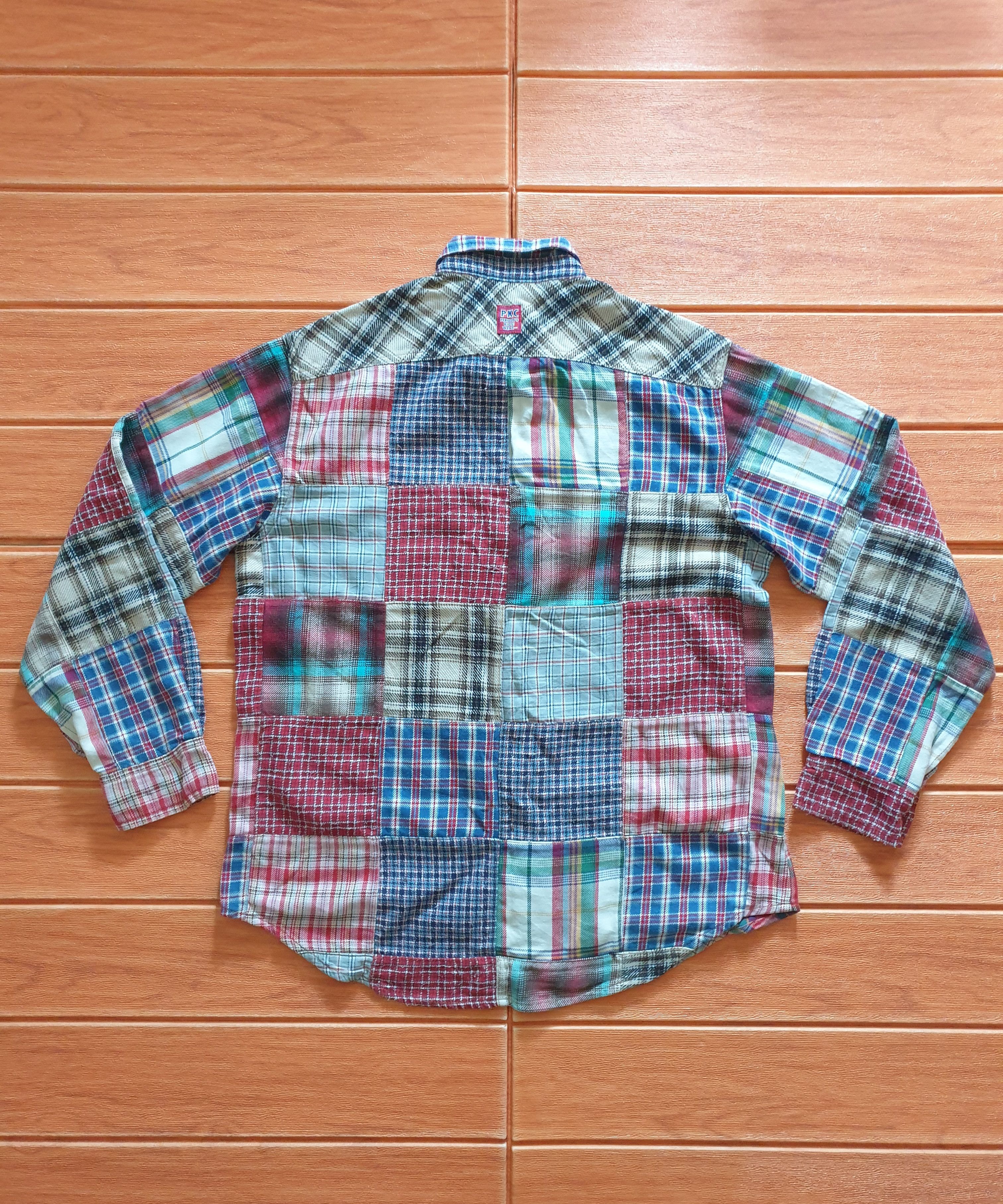Other 💥Persons patchwork Japanese flannel shirt Size US L / EU 52-54 / 3 - 7 Thumbnail