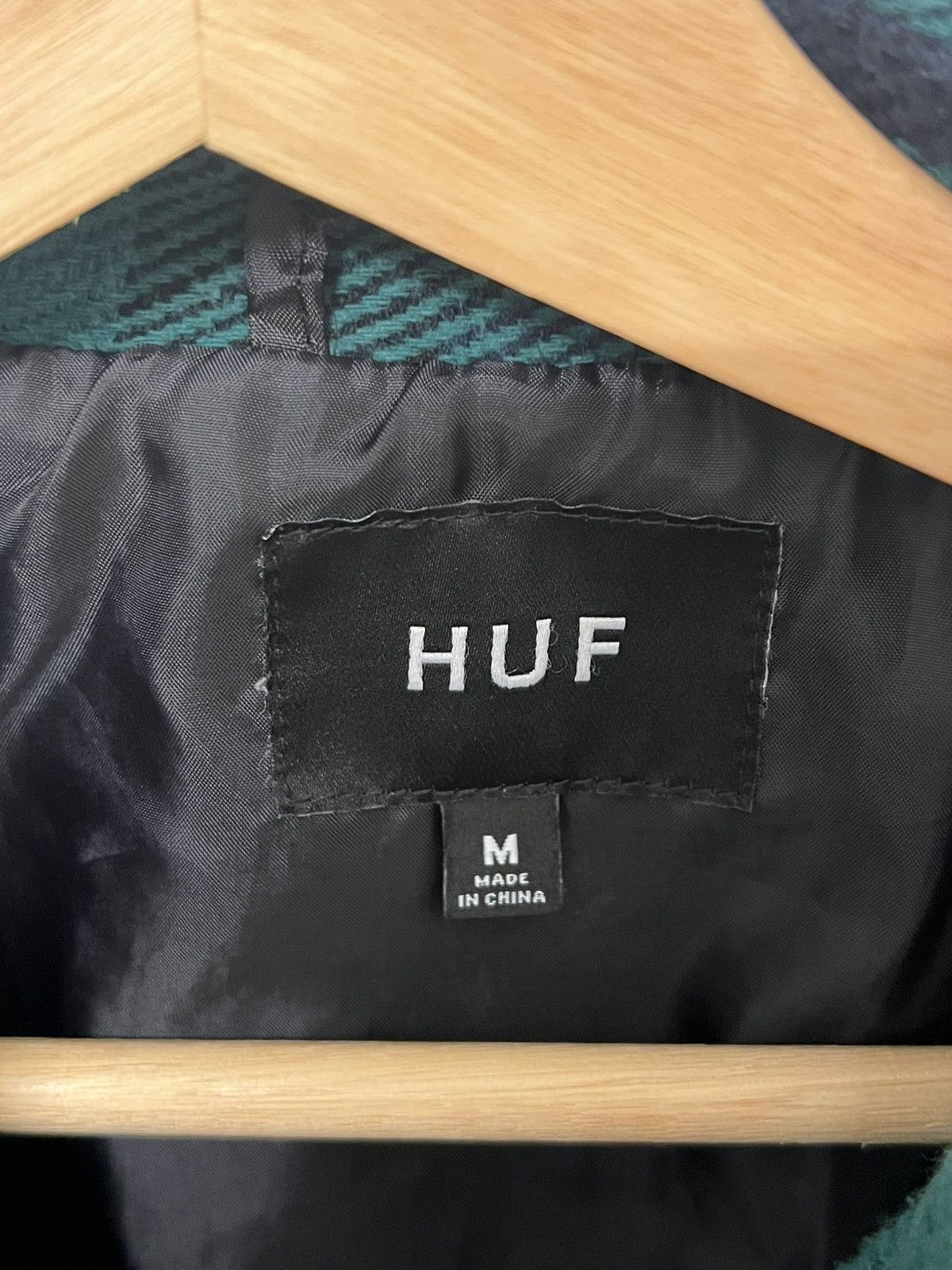 Huf × Pleasures HUF x Pleasures Blackwatch Work Jacket – Size M Size US M / EU 48-50 / 2 - 2 Thumbnail