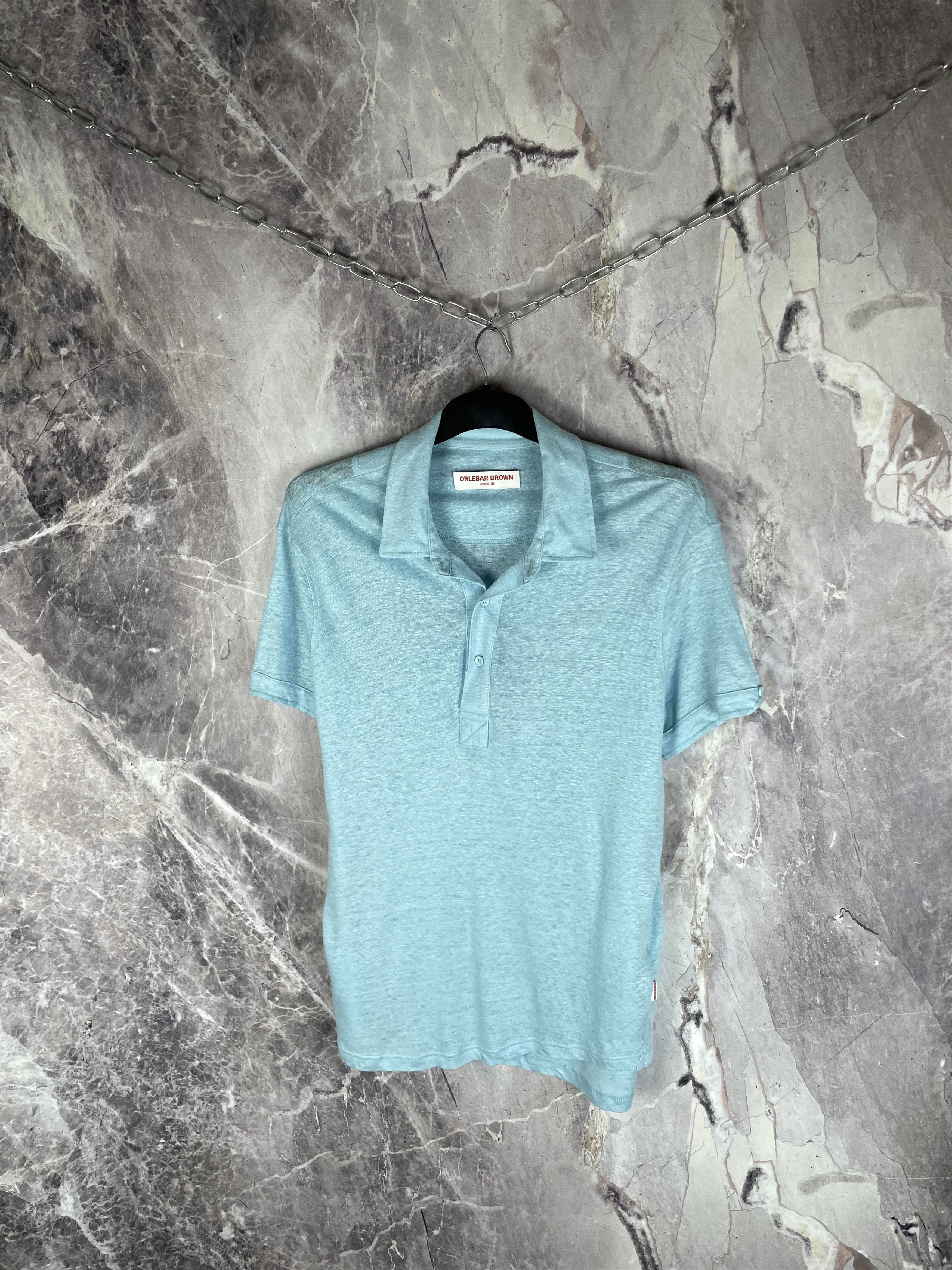 Orlebar Brown Orlebar Brown linen Polo Size US XL / EU 56 / 4 - 2 Thumbnail