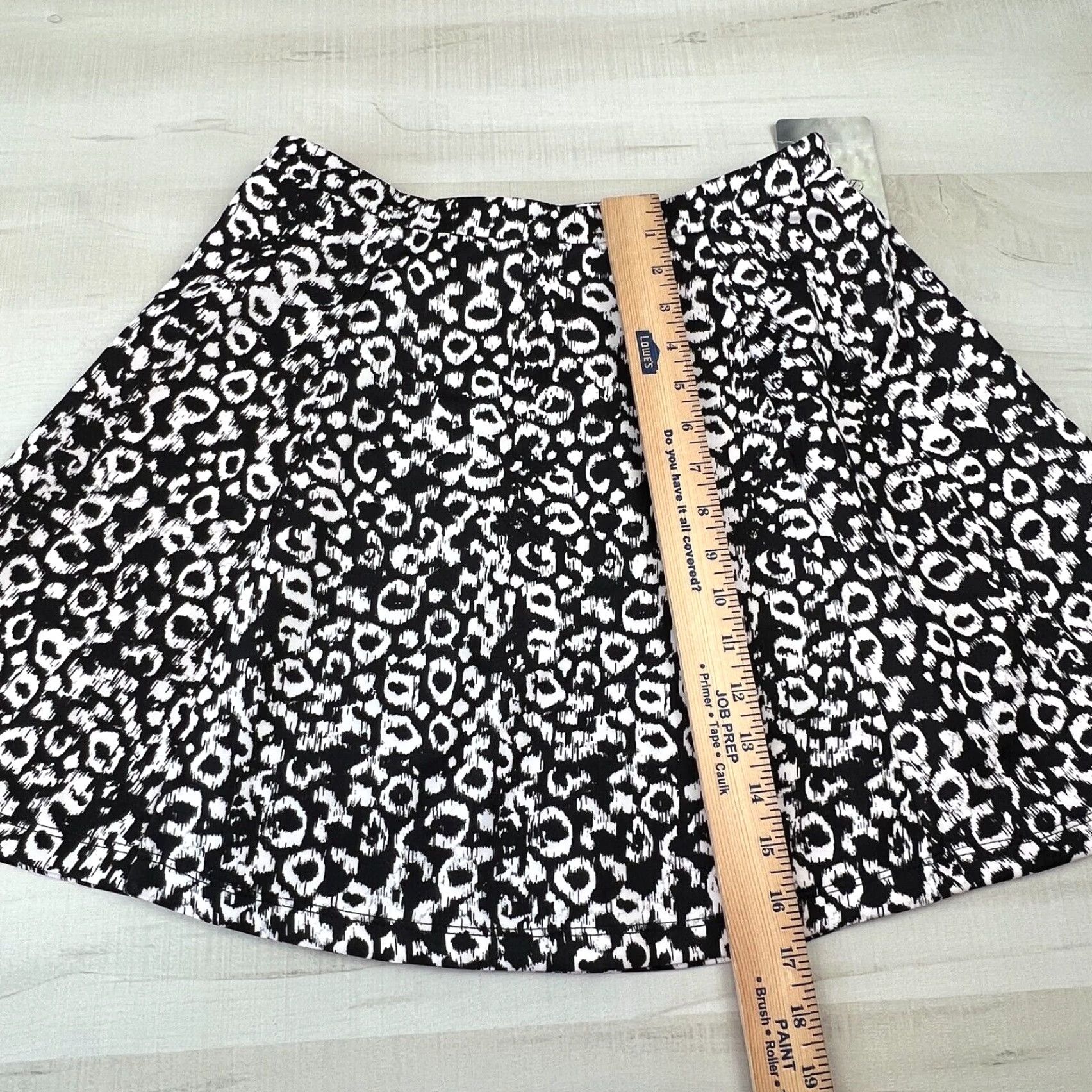Vintage Lily Rose Skirt Womens L Juniors Black A-Line Skirt Full New Size 36" / US 14 / IT 50 - 6 Thumbnail