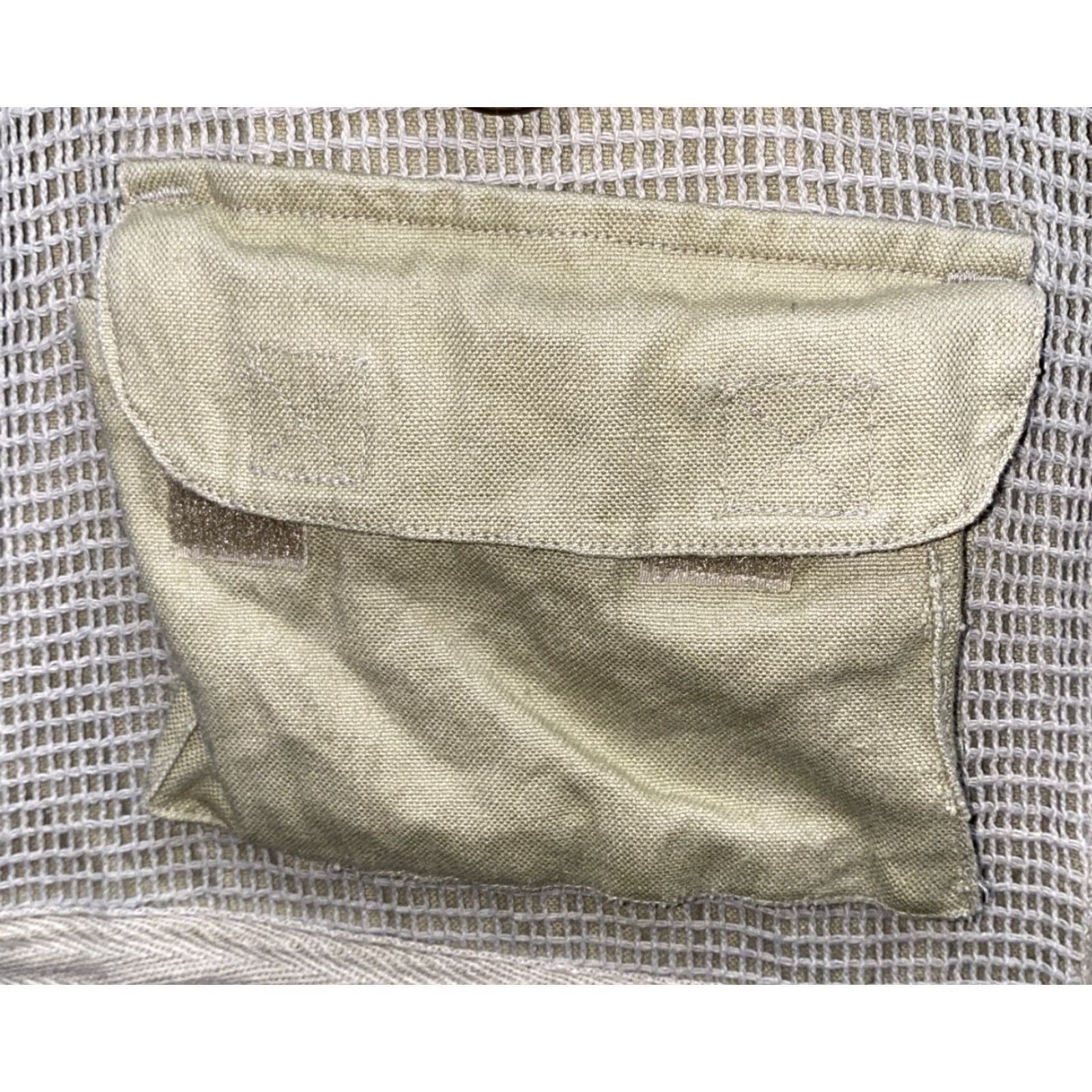 Bugle Boy Bugle Boy Vest Full Zip Men L Beige Safari Cotton Blend Shirt Size US L / EU 52-54 / 3 - 3 Thumbnail