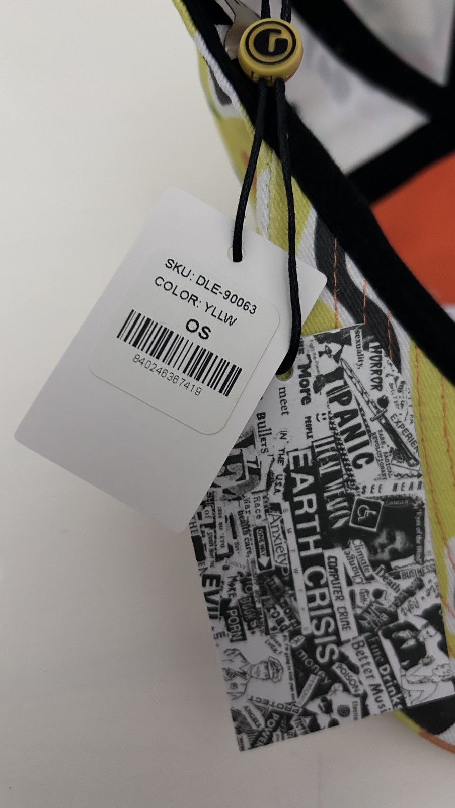 Gallery Dept. GALLERY DEPT LIMITED EDITION CAP IN Yellow One Size Size ONE SIZE - 6 Thumbnail