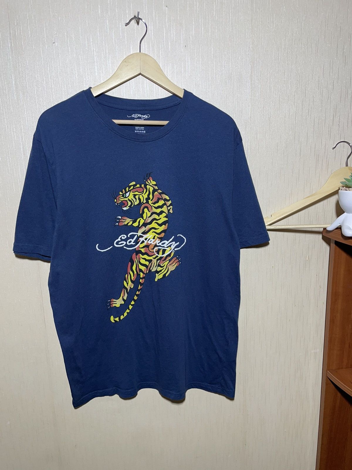 Ed Hardy × Vintage Ed hardy vintage streetwear T shirt Size US XL / EU 56 / 4 - 1 Thumbnail