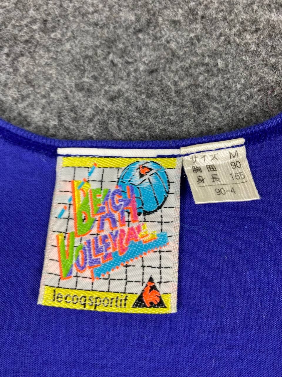 Le Coq Sportif vintage le coq sportif volleyball sleeveless nice design Size US M / EU 48-50 / 2 - 3 Thumbnail
