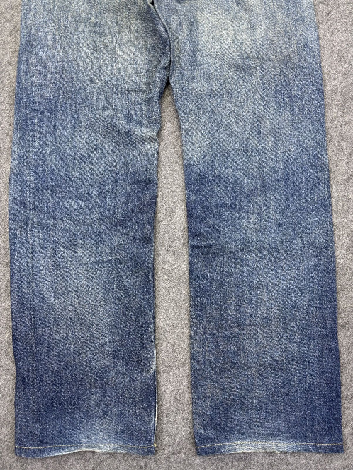 Levi's 💥Thrashed💥90s Levis 503B Big E Selvedge Thrashed Denim Size US 33 - 10 Thumbnail