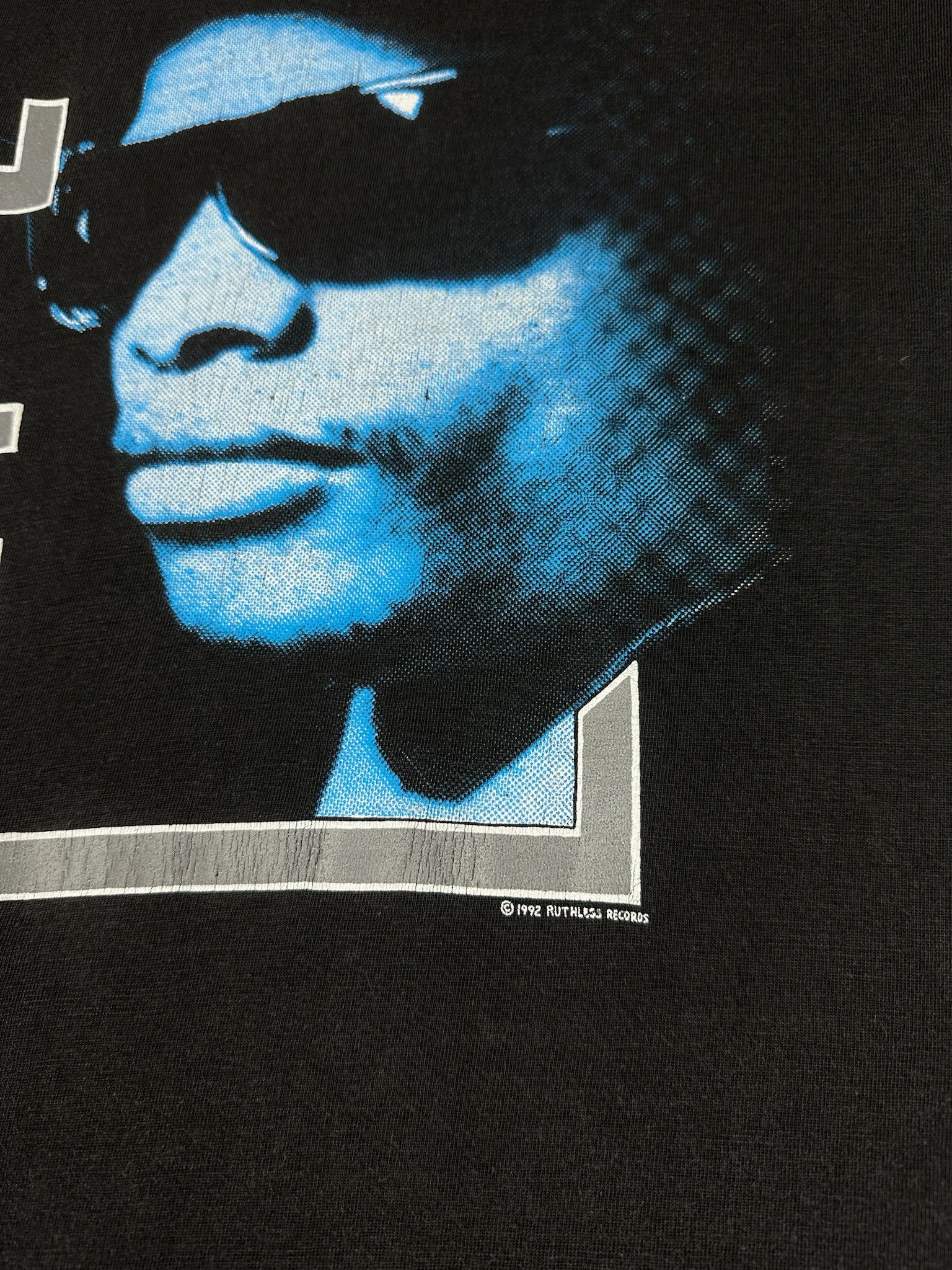 Rap Tees Vintage 1992 Eazy E NWA rap tee shirt Ruthless Death Row Size US XL / EU 56 / 4 - 5 Thumbnail