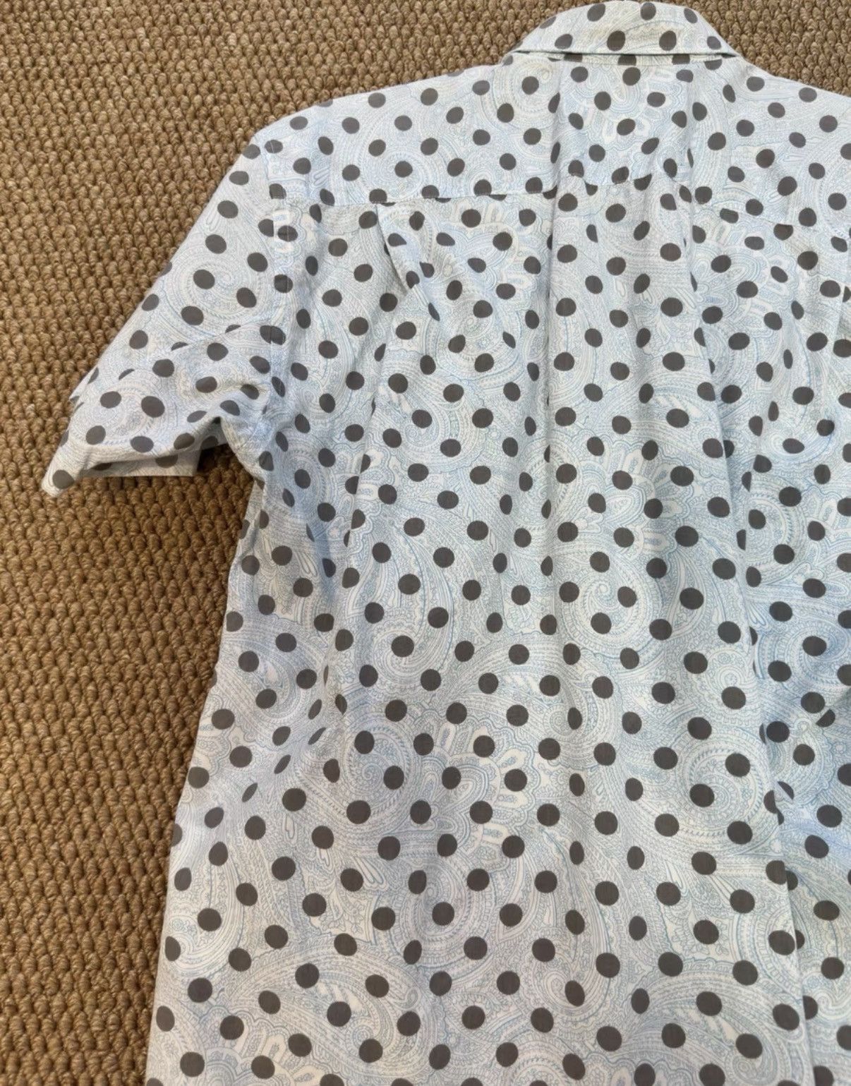 Comme des Garcons Comme des Garçons Polka Short Sleeve Shirt K23 Size US XS / EU 42 / 0 - 8 Thumbnail