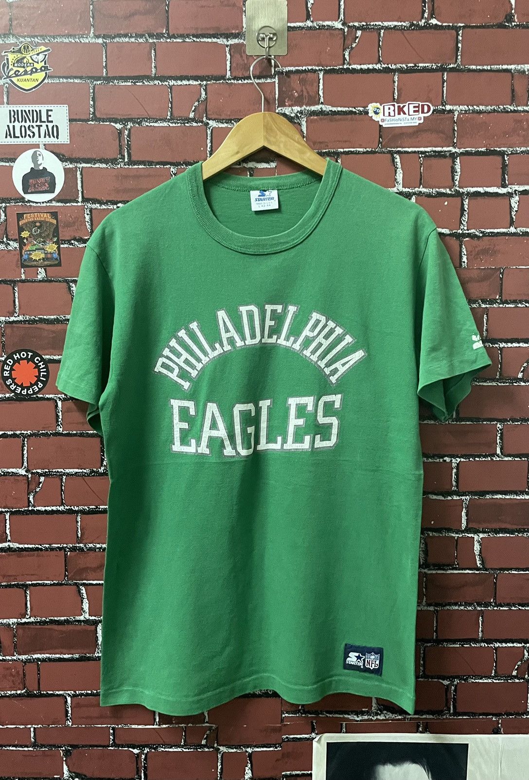 NFL × Starter × Vintage Vintage NFL PHILADELPHIA EAGLES 80/90s Size US L / EU 52-54 / 3 - 1 Thumbnail