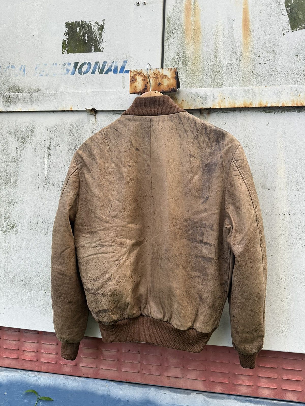 Vintage 👹Vintage Robert Copotoeh Brown Leather Jacket Size US S / EU 44-46 / 1 - 9 Thumbnail