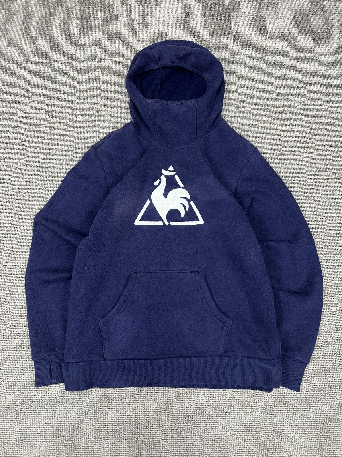Le Coq Sportif Vintage Le Coq Sportif Big Center logo Hoodie Z299 Size US L / EU 52-54 / 3 - 1 Thumbnail