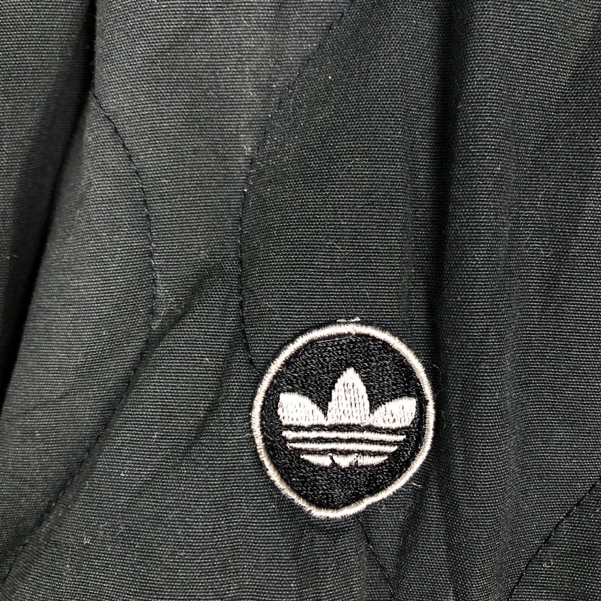Adidas 🔥Vintage Zipper Biker Jacket Adidas Quilted Design Size US M / EU 48-50 / 2 - 18 Thumbnail
