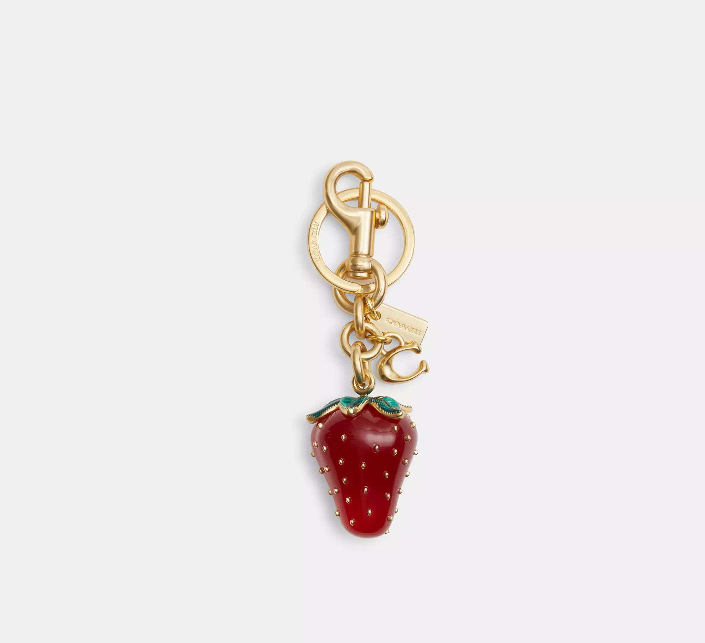 Coach Strawberry Bag Charm CAO50 Size ONE SIZE - 2 Thumbnail