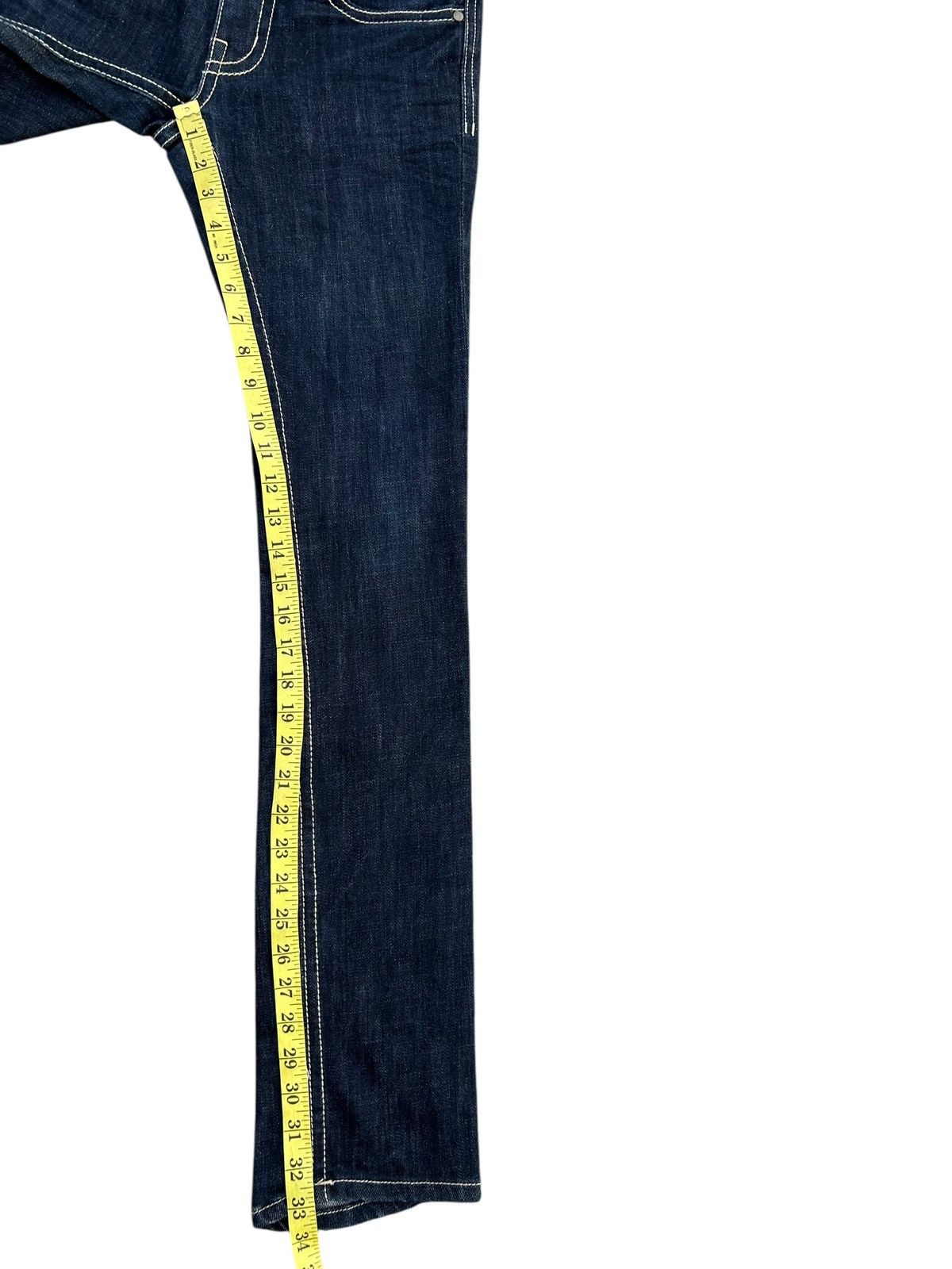 If Six Was Nine Skull Xfrm Japanese Punk Bondage Denim jeans Size US 28 / EU 44 - 19 Thumbnail