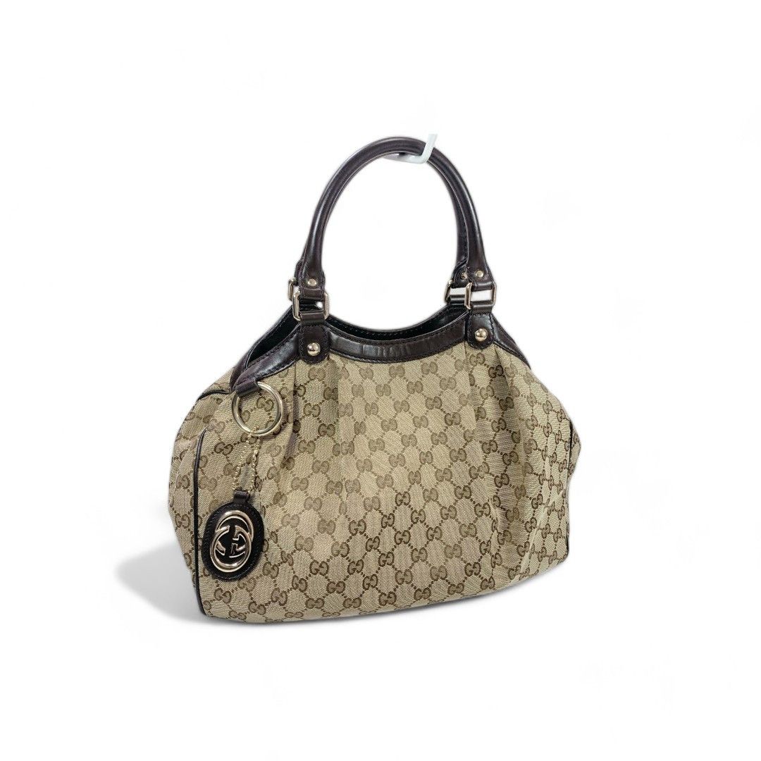 image of Gucci - Sookie Charm Vintage Brown Handbag Shoulder Bag, Women's
