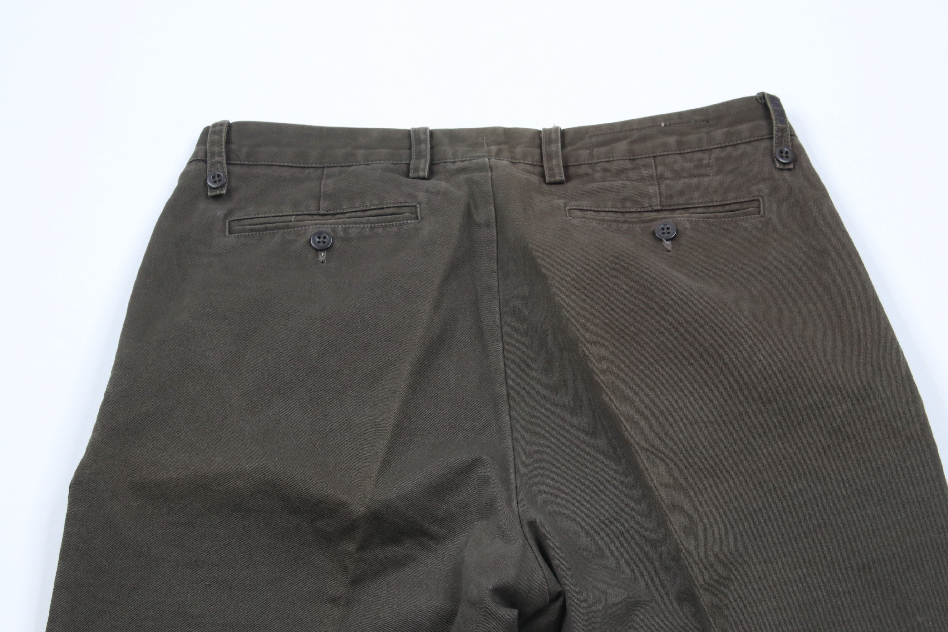 Nautica × Vintage Vintage 90s Nautica Marine Drill Heavyweight Chino Pants Size US 33 - 13 Thumbnail