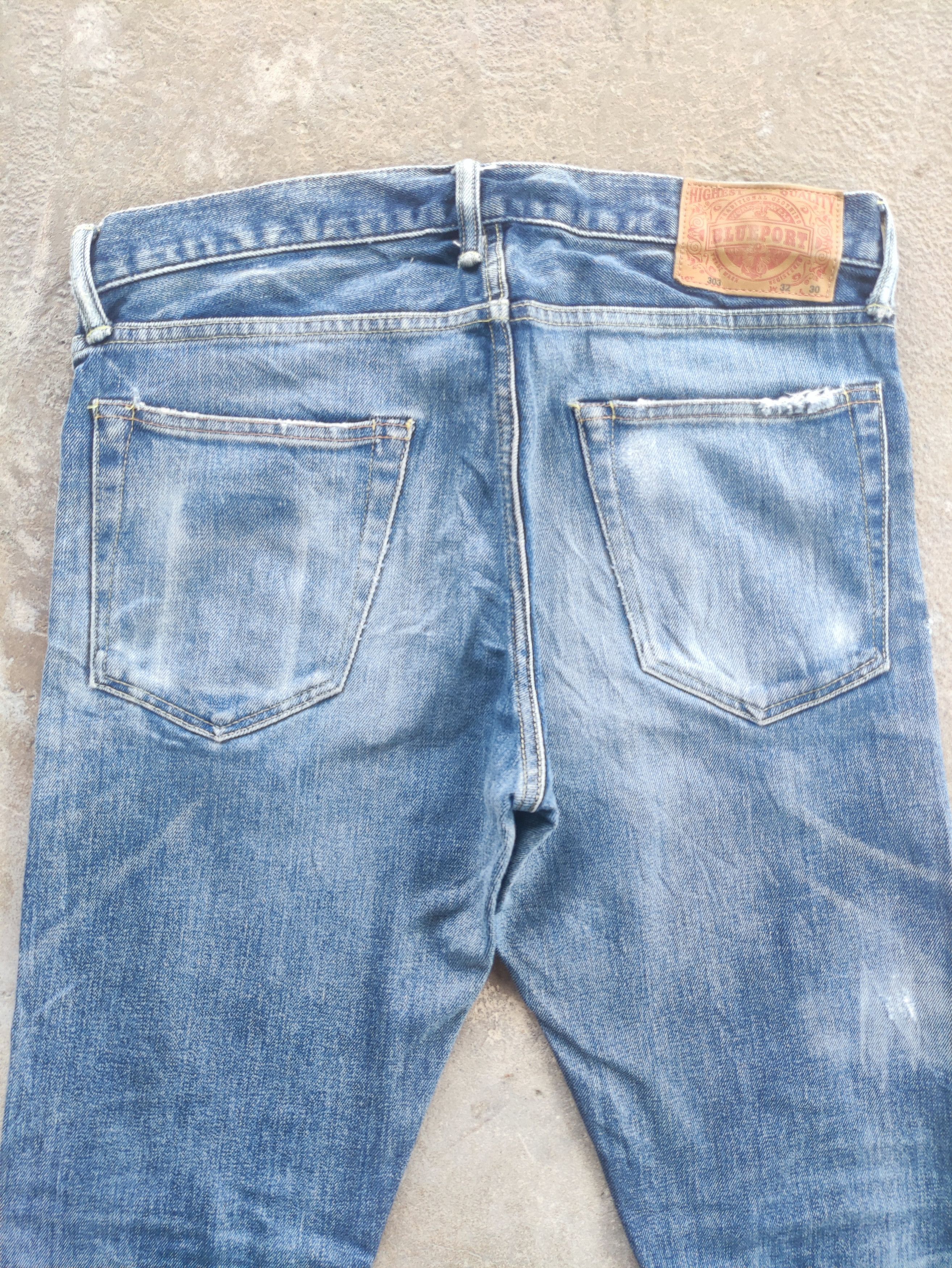 Japanese Brand Vintage Japanese Brand Faded Distressed Denim Pants Size US 32 / EU 48 - 10 Thumbnail