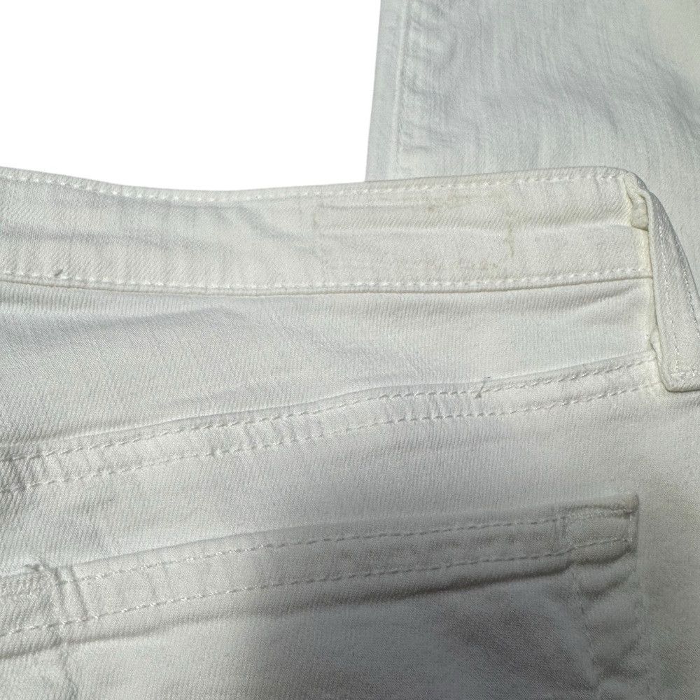 AG Adriano Goldschmied AG Adriano Goldschmied The Legging Super Skinny White Jeans Size 28" / US 6 / IT 42 - 7 Thumbnail