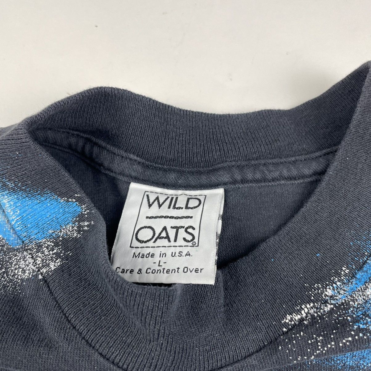 Vintage Vintage 90s Lightning All Over Print Wild Oats AOP Shirt M Size US L / EU 52-54 / 3 - 4 Thumbnail