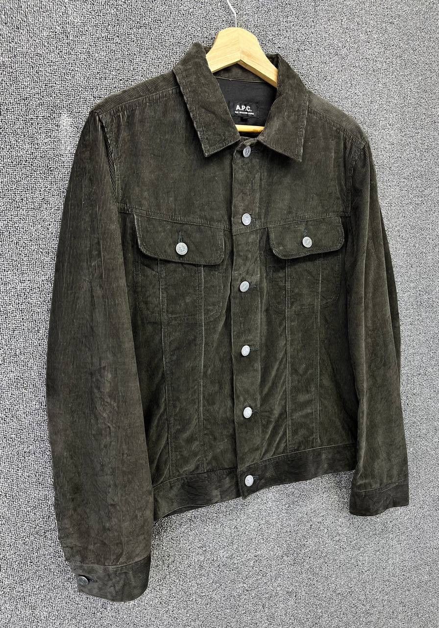 A.P.C. Vintage A.P.C. Luxury Rare Corduroy Jacket Size US S / EU 44-46 / 1 - 2 Thumbnail
