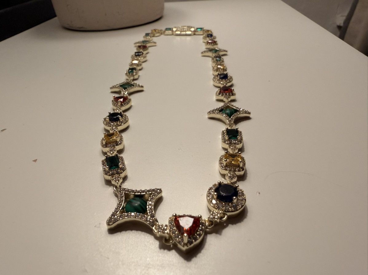 Other Multicoloured GLD gemstone necklace Size ONE SIZE - 2 Thumbnail