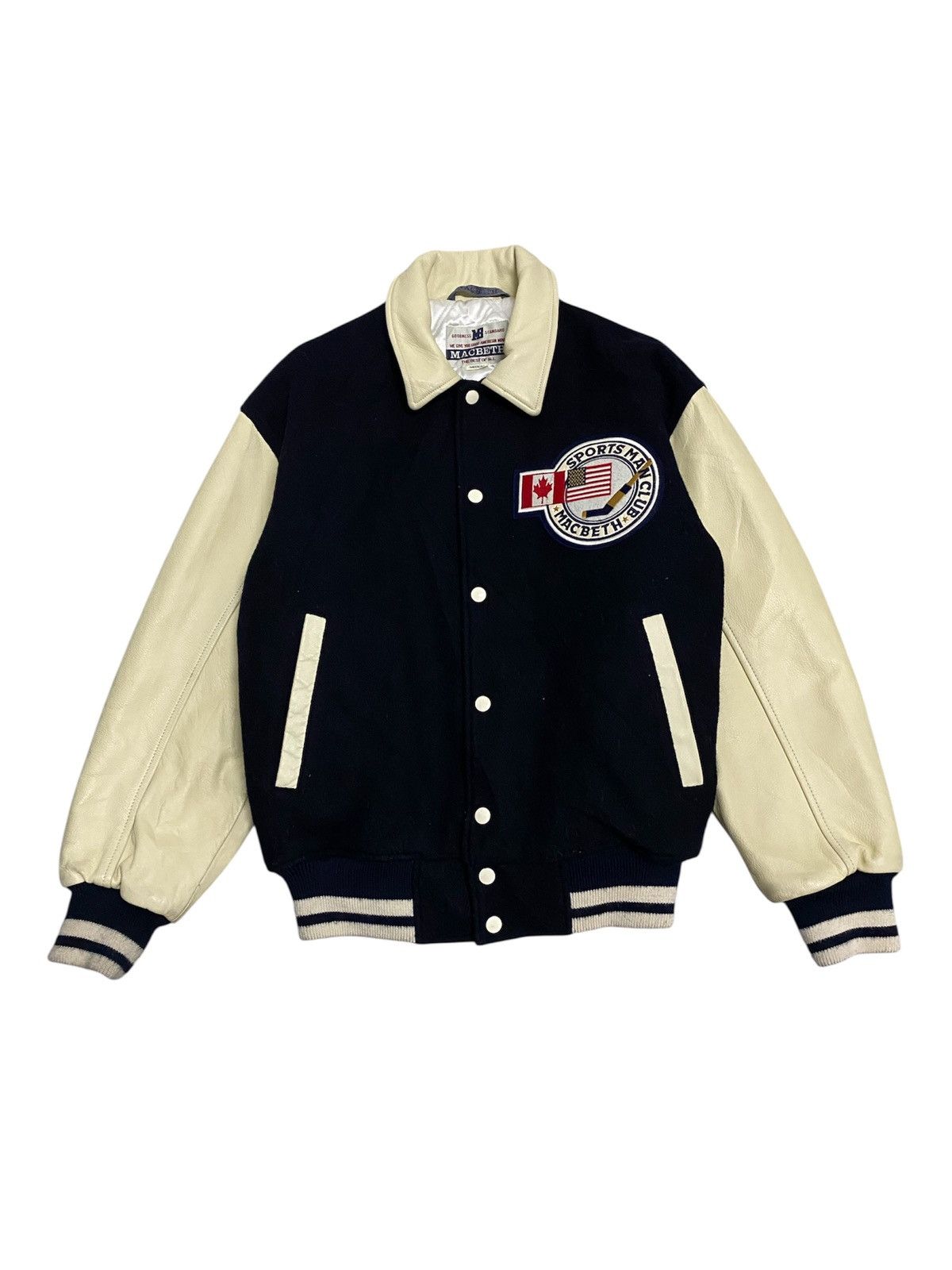 Macbeth Vintage Macbeth Sports Man Varsity Jacket Size US M / EU 48-50 / 2 - 1 Thumbnail
