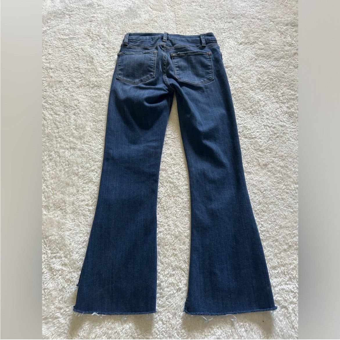 Frame FRAME Le Crop Mini Boot Dark Blue Jean Size 26 Size 26" / US 2 / IT 38 - 4 Thumbnail