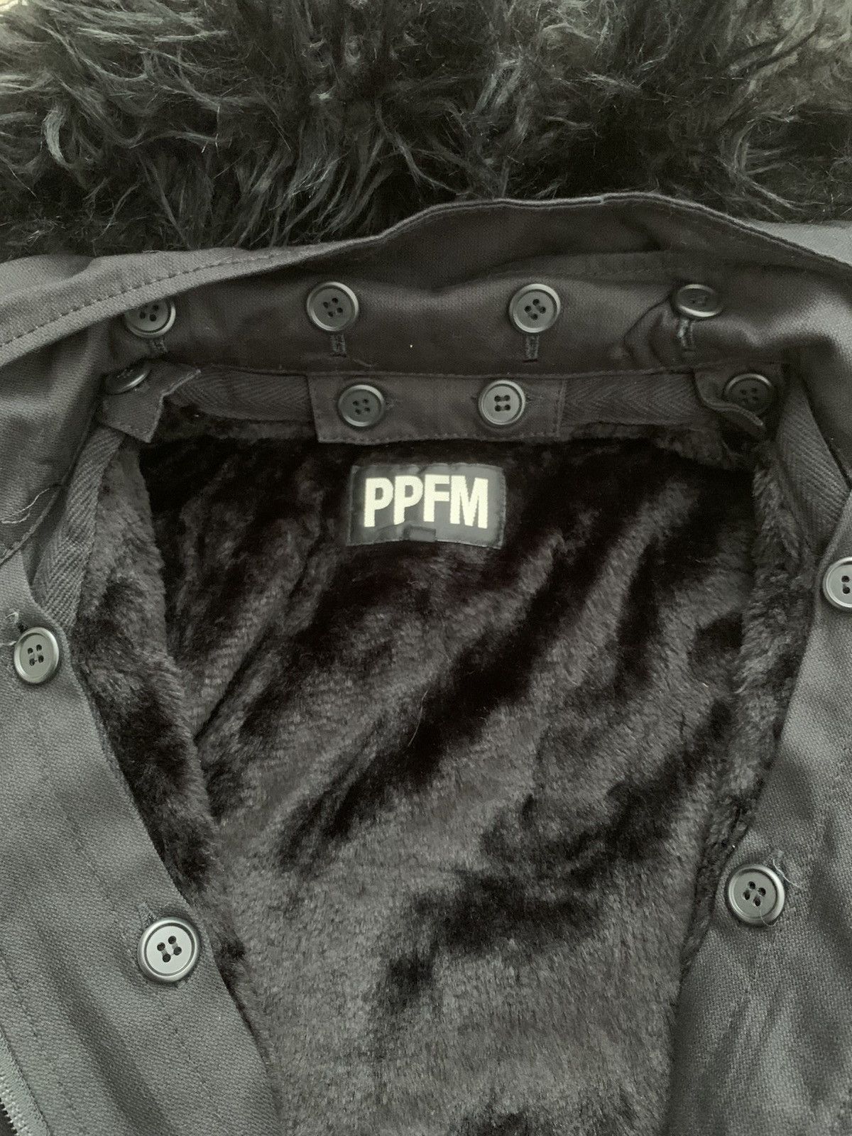 PPFM (A44) Ppfm Fur Lining Heavy Jacket Military Hoodie Jacket Size US M / EU 48-50 / 2 - 12 Thumbnail
