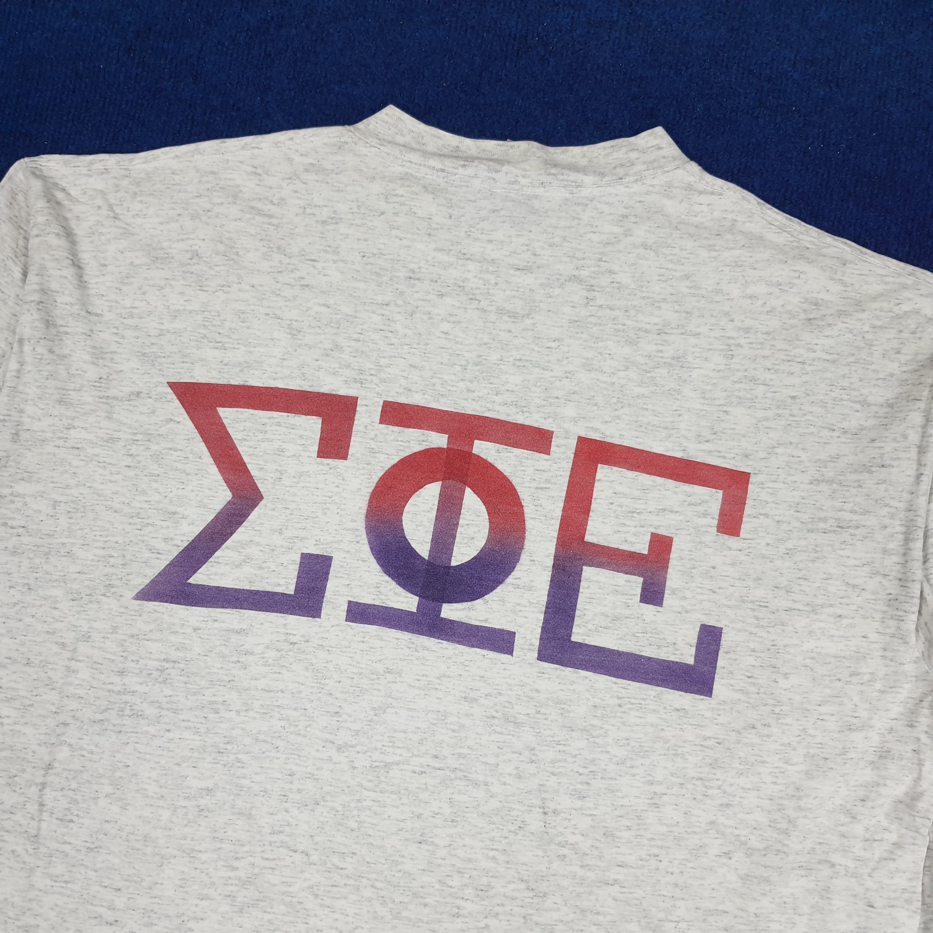 Vintage Vintage Greek Sigma Phi Epsilon Tshirt Size US XXL / EU 58 / 5 - 2 Thumbnail