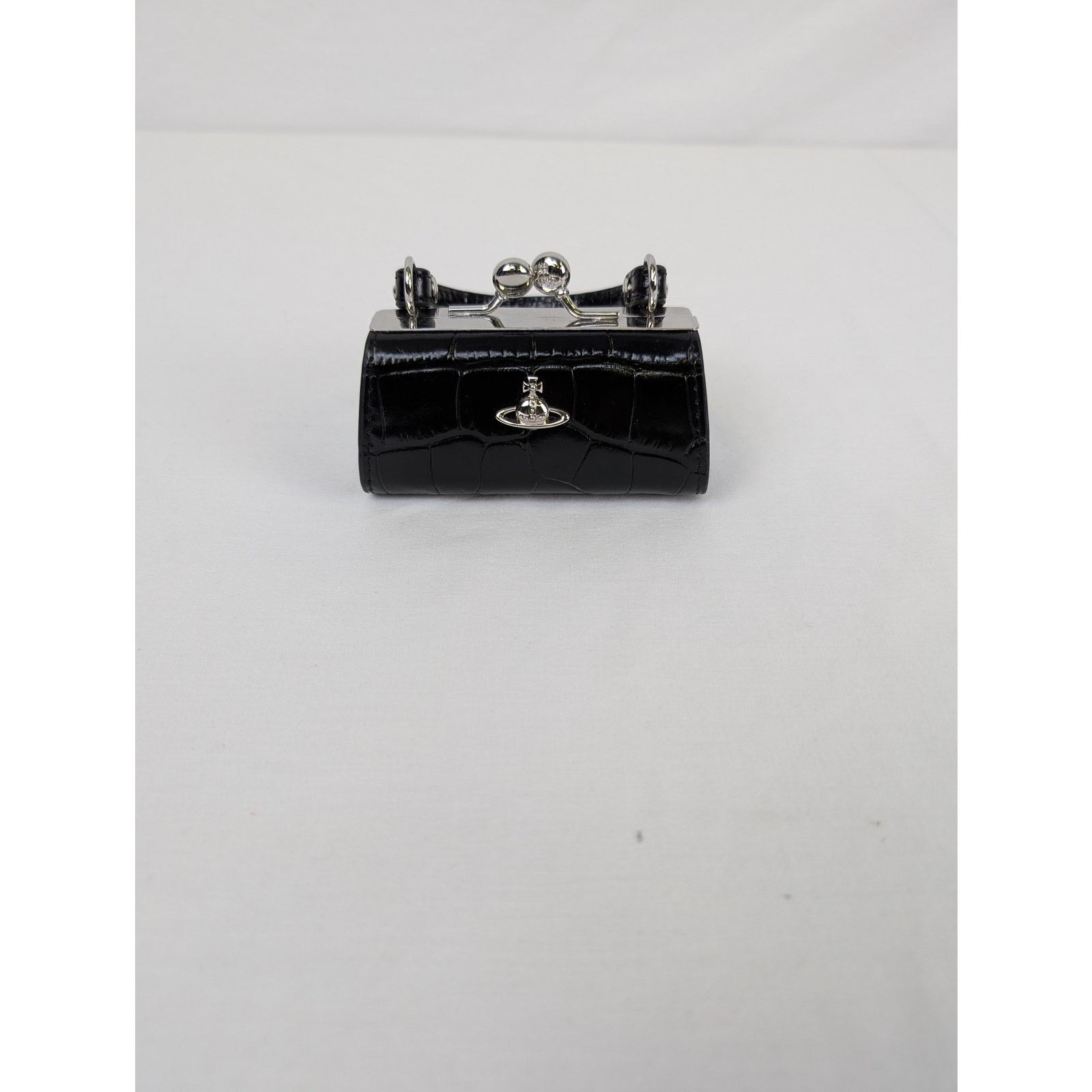 Vivienne Westwood o1rshd1 Size: OS / Crocodile Doll Bag in Black Size ONE SIZE - 3 Thumbnail