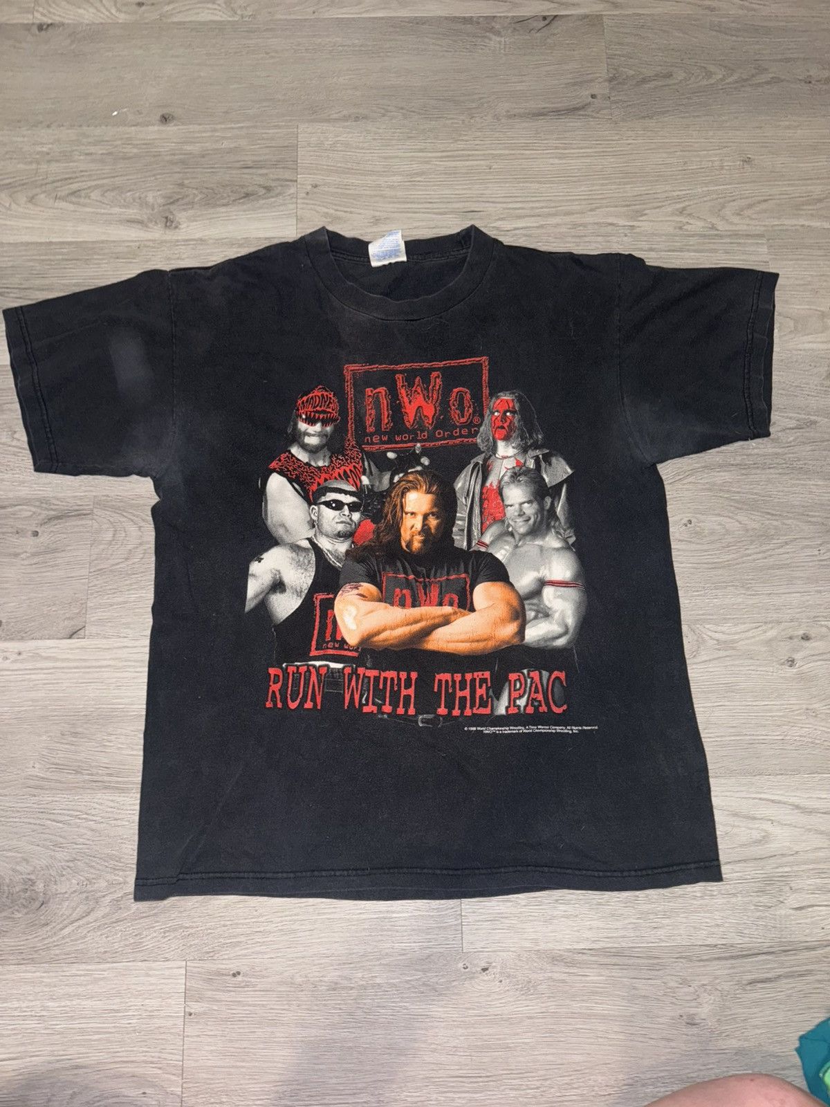 Other 1998 N.W.O Vintage Wrestling Shirt Size US M / EU 48-50 / 2 - 2 Thumbnail