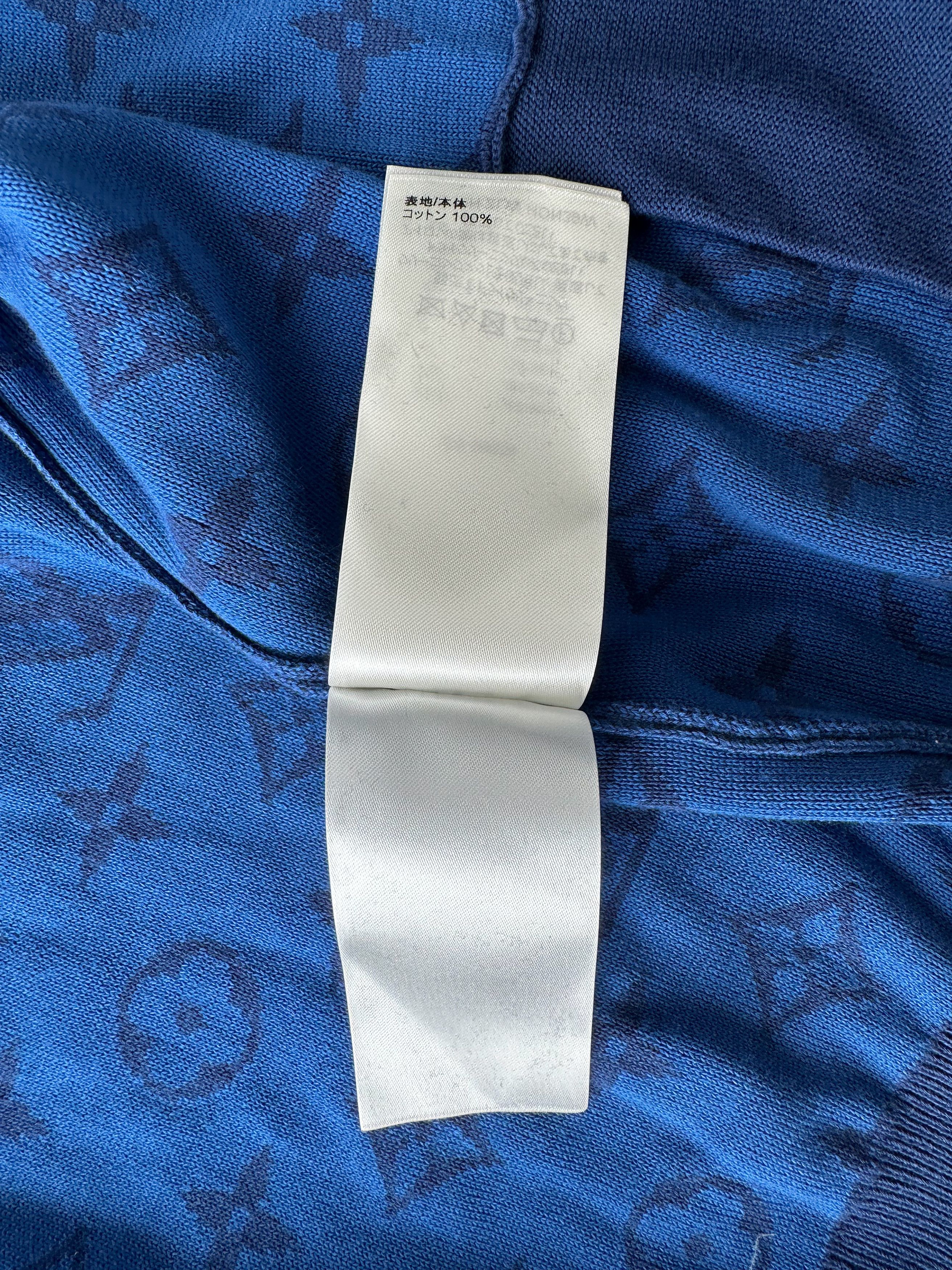 Louis Vuitton × Yayoi Kusama Louis Vuitton Yayoi Kusama Blue Monogram Cardigan Size US XXL / EU 58 / 5 - 7 Thumbnail