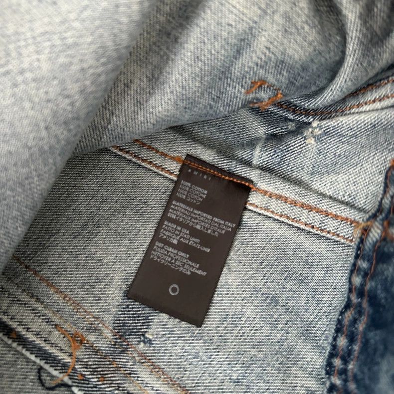 Amiri Amiri 15AW Destroyed Denim Trucker Jacket Size US M / EU 48-50 / 2 - 6 Thumbnail