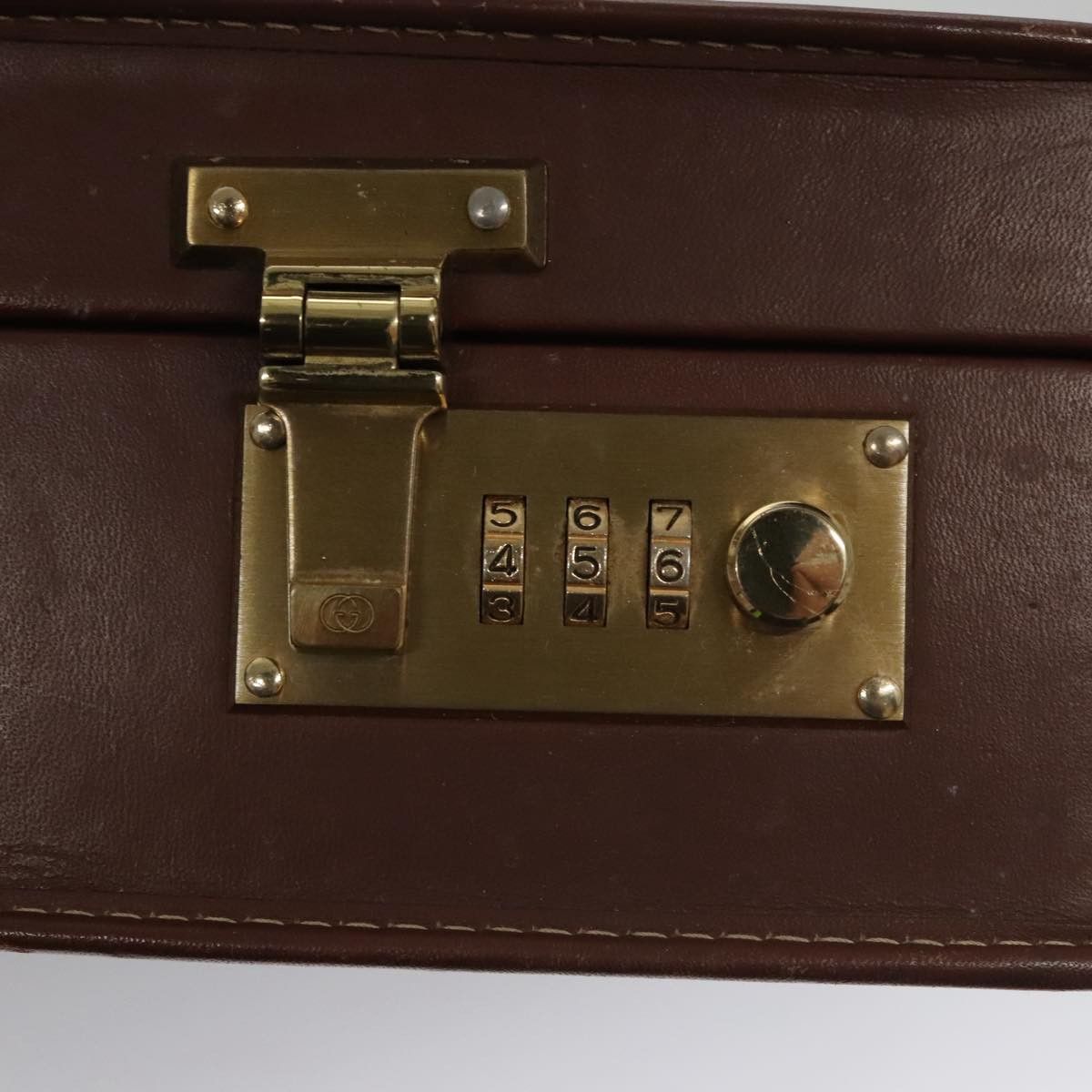 Gucci GUCCI Micro GG Canvas Trunk Black Gold Size ONE SIZE - 14 Thumbnail