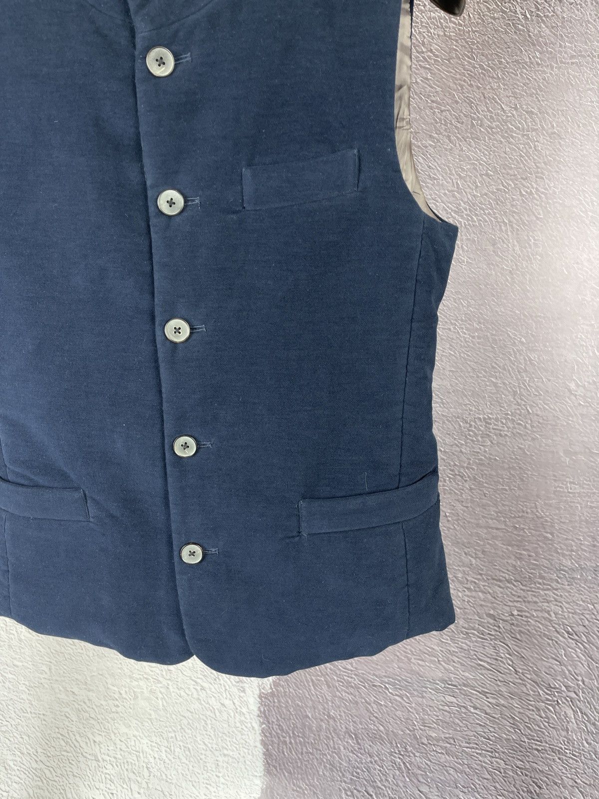 Suitsupply SUITSUPPLY Vest Subalpino Padded Waistcoat cotton Gilet Suit Size US S / EU 44-46 / 1 - 5 Thumbnail