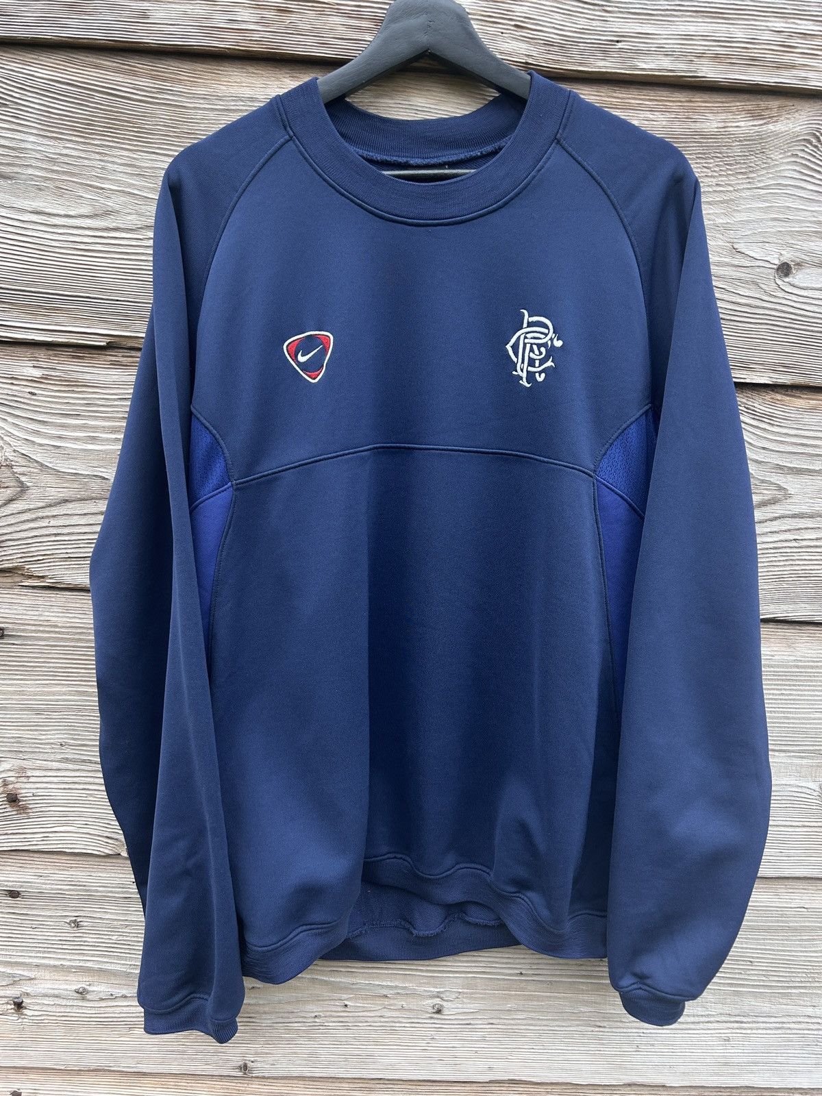 Nike Vintage Nike Rangers Fc 1999/00/01 Training Crewneck Sweat Size US M / EU 48-50 / 2 - 1 Thumbnail