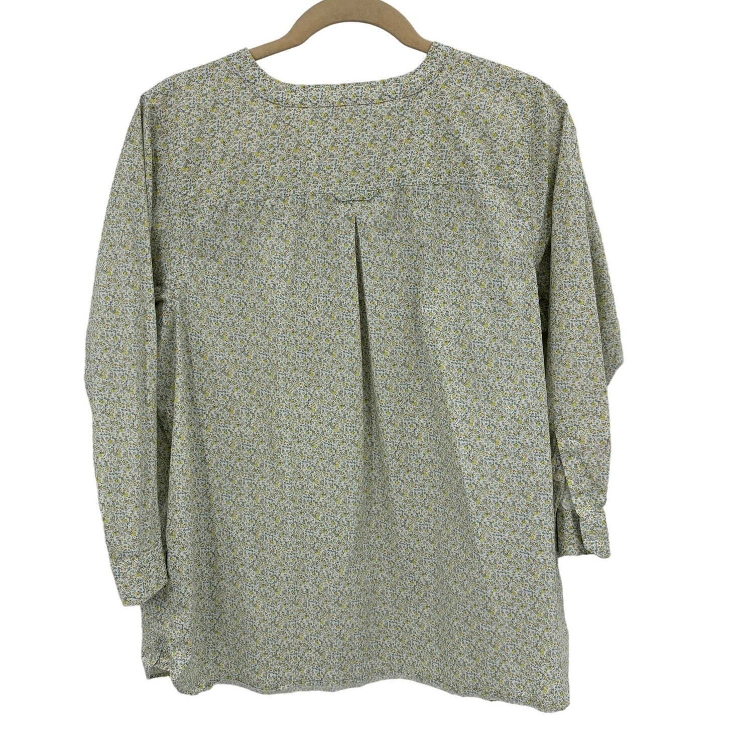 Duluth Trading Company Duluth Trading Company Women's Shirt 2X Plus Size Floral Pri Size XXL / US 16-18 / IT 52-54 - 2 Thumbnail