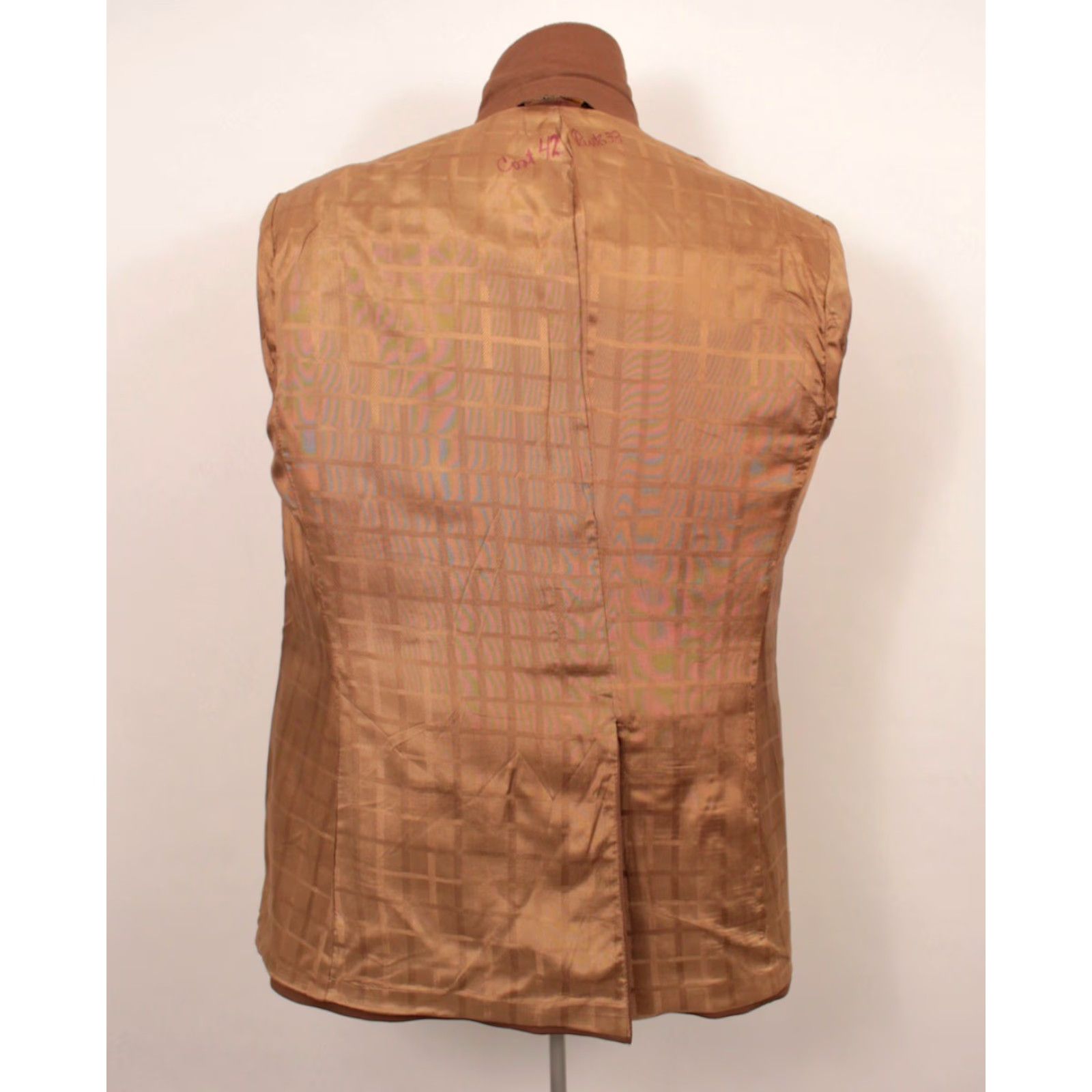Vintage VINTAGE Darwood Leisure Suit Shirt 70s Brown Mens L 1970s Disco Polyester Size 42R - 5 Thumbnail