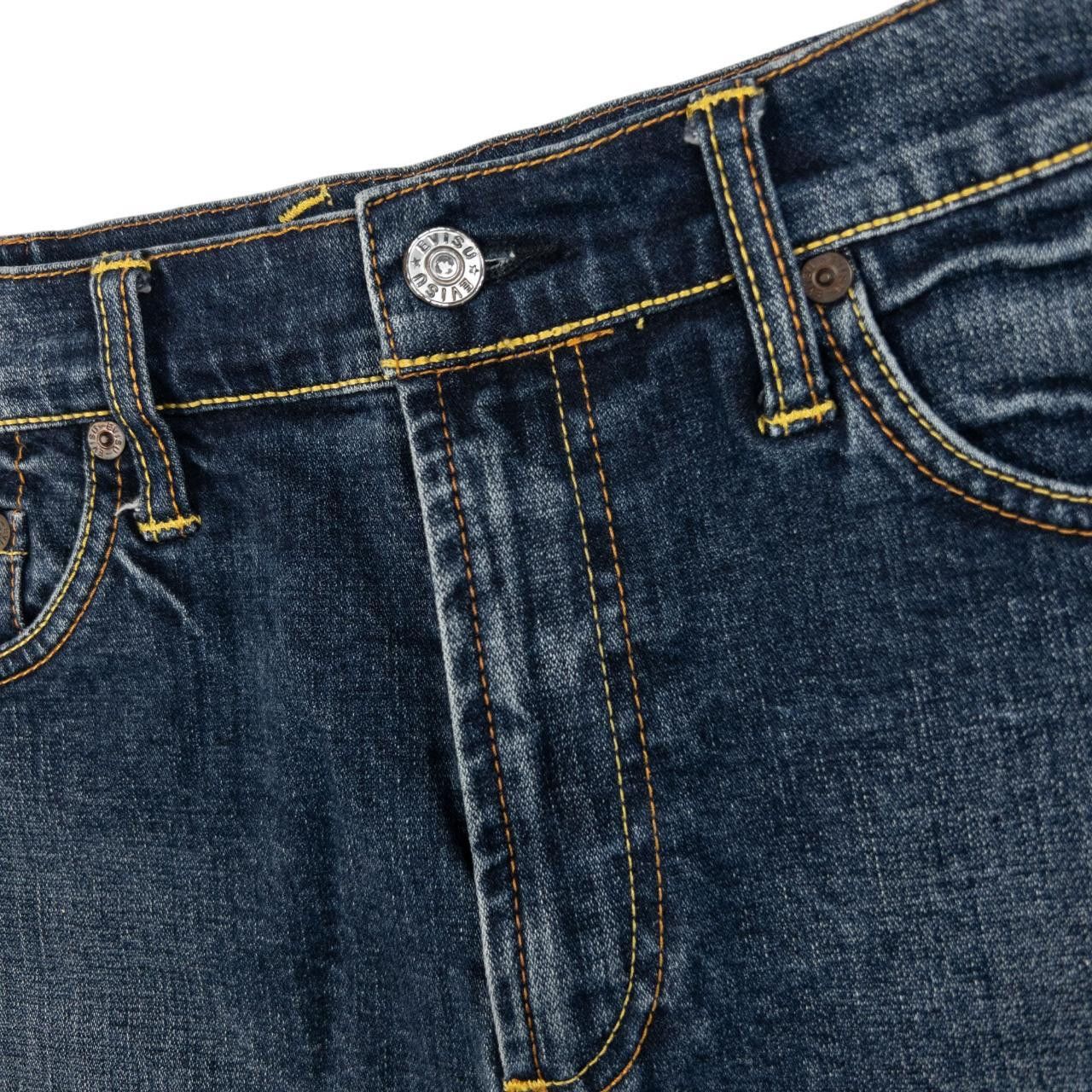 Evisu Evisu Double Gull Japanese Denim Mini Skirt Women's Size L Size 30" / US 8 / IT 44 - 3 Thumbnail
