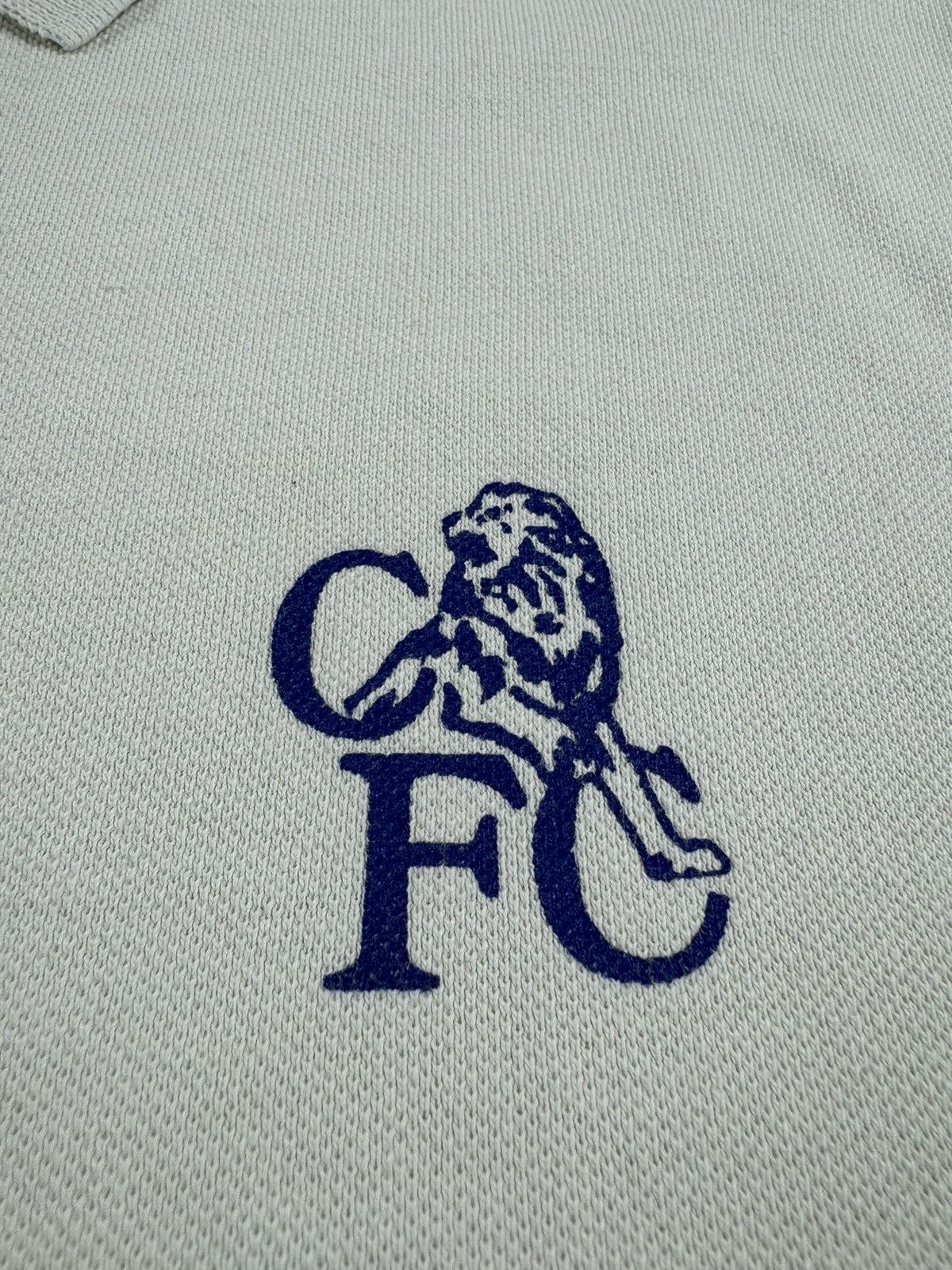 Chelsea Soccer 90S Chelsea Carlo Cudicini F.C Italy Polo T Shirt Tee Jersey Size US L / EU 52-54 / 3 - 9 Thumbnail