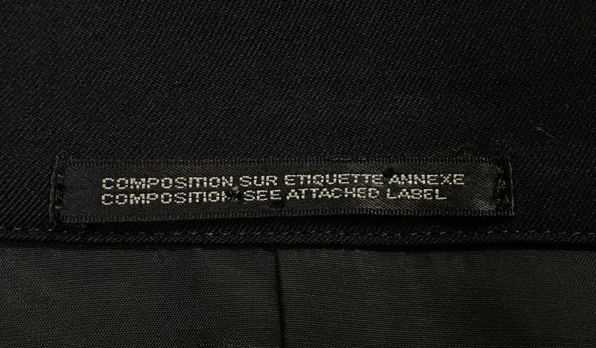 Yohji Yamamoto Yohji Yamamoto Black Wool Jacket Size US L / EU 52-54 / 3 - 9 Thumbnail