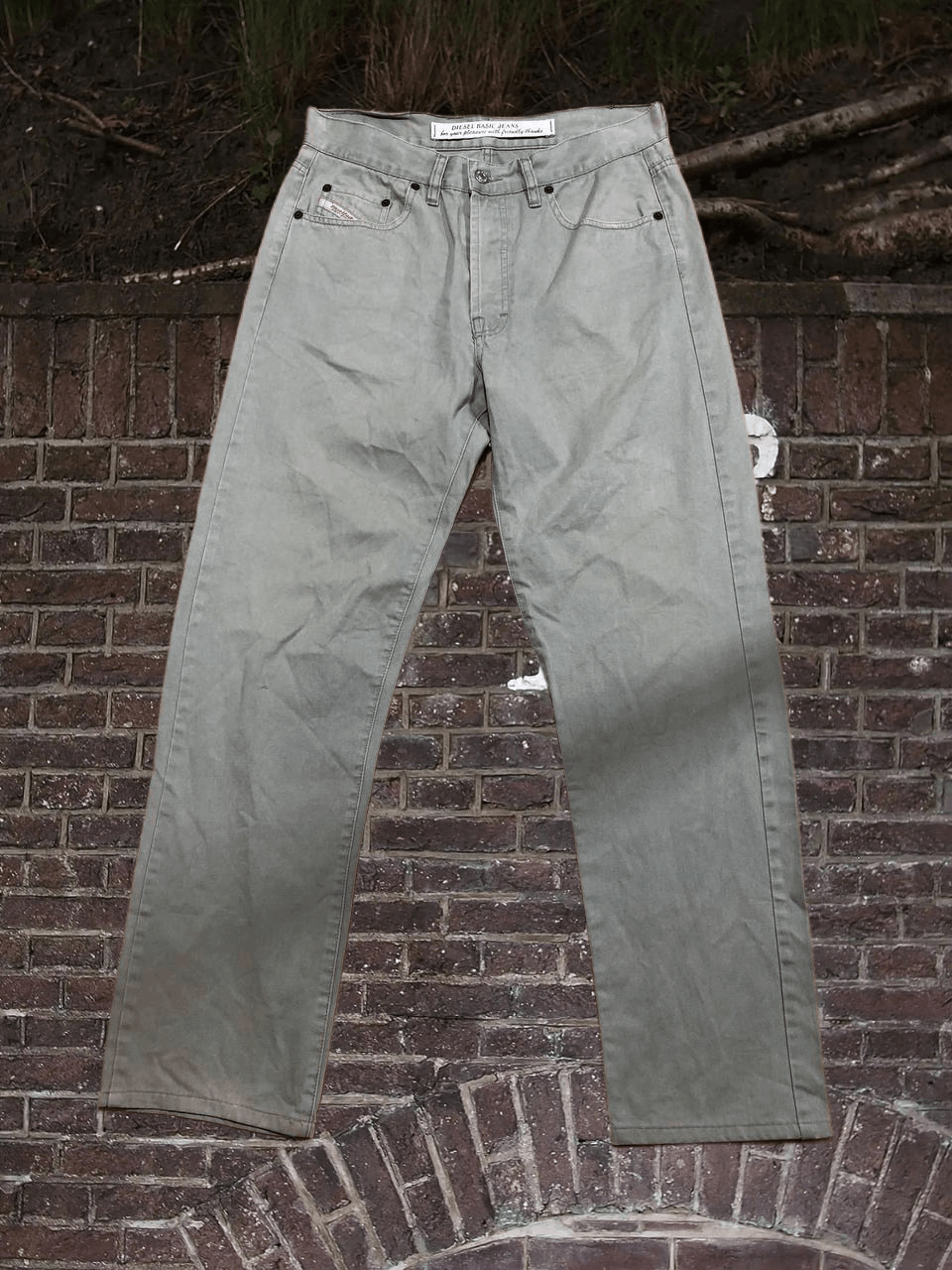 Diesel Diesel Cochise Western Cowboy Beige Button Fly vintage jeans Size US 33 - 1 Thumbnail