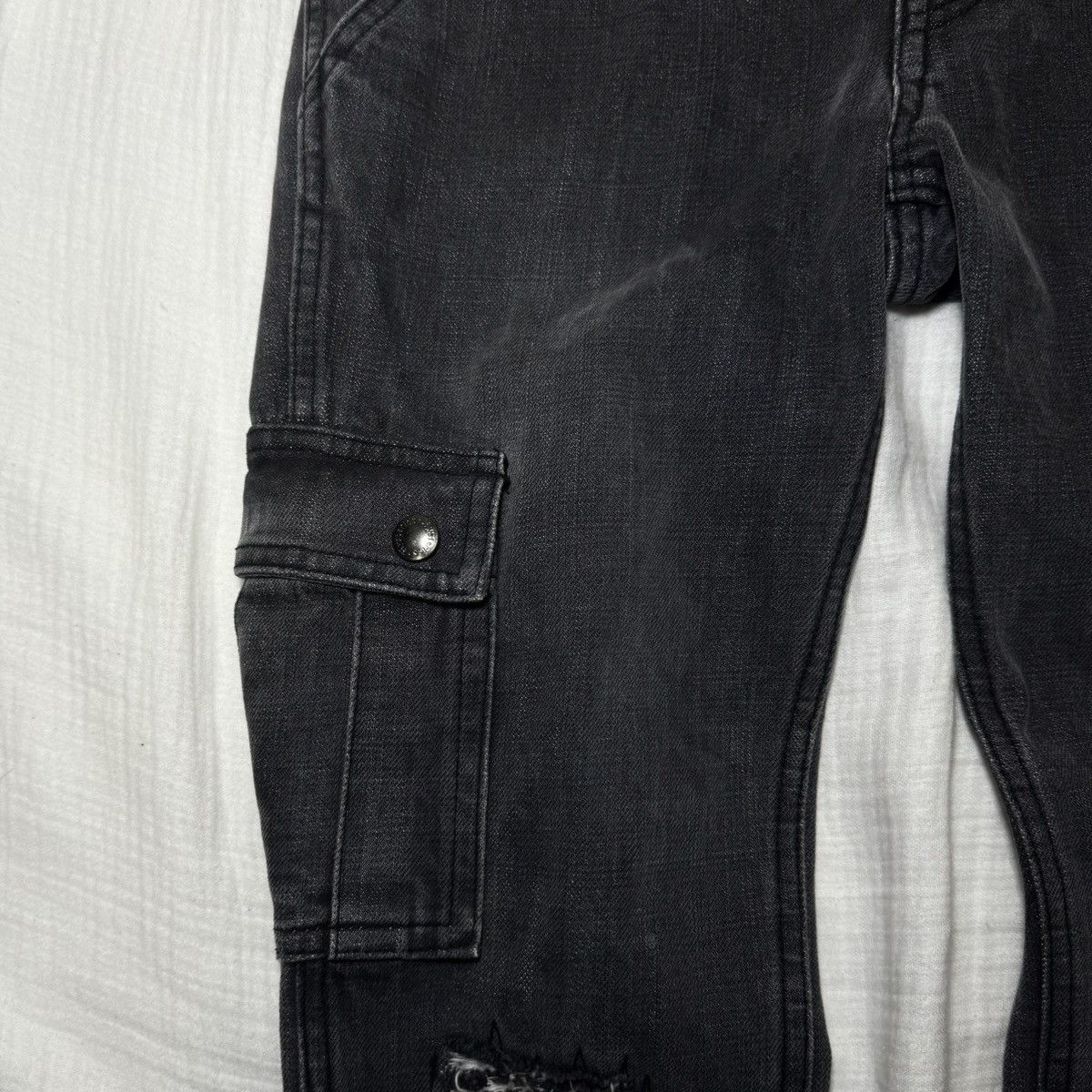 Hysteric Glamour 00s hysteric glamour Cropped Denim Pants y2k Size 28" / US 6 / IT 42 - 4 Thumbnail