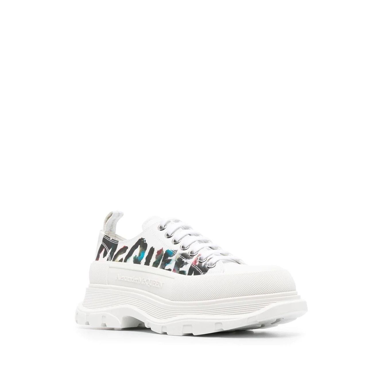 Alexander McQueen Alexander McQueen Tread Slick Low-Top Sneakers sz. 41 EU Size US 8 / EU 41 - 7 Thumbnail