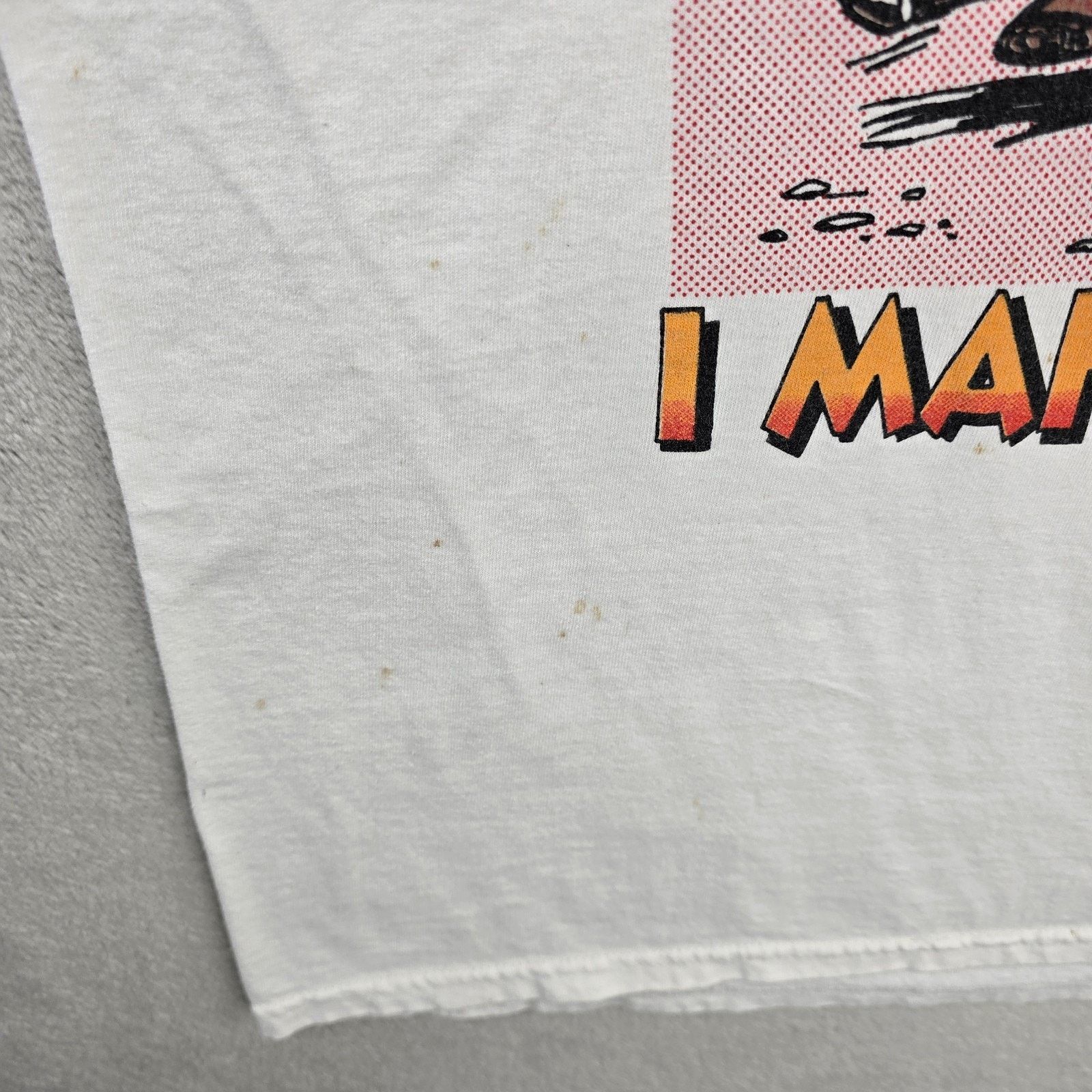 Gildan Vintage Moose Joke Shirt XL When I'm Drunk I Make Mistakes Size US XL / EU 56 / 4 - 7 Thumbnail