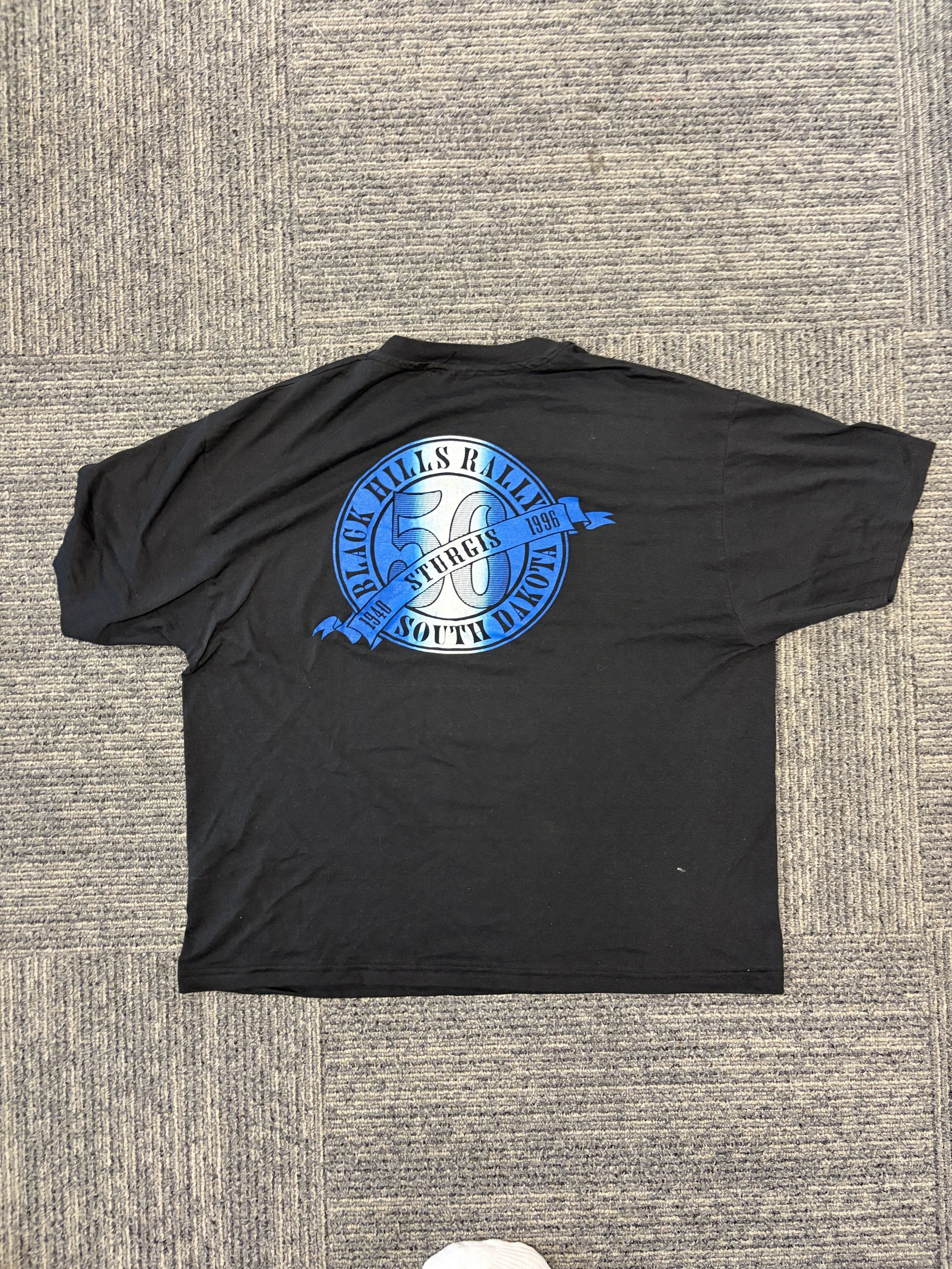 Vintage Vintage Sturgis t shirt black szXL Size US XL / EU 56 / 4 - 2 Thumbnail