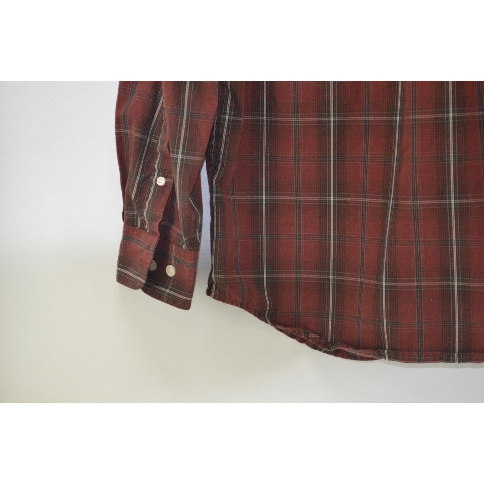 Other Austin Clothing Co. Burgundy Plaid Long Sleeve Collared Sz M Size US M / EU 48-50 / 2 - 9 Thumbnail