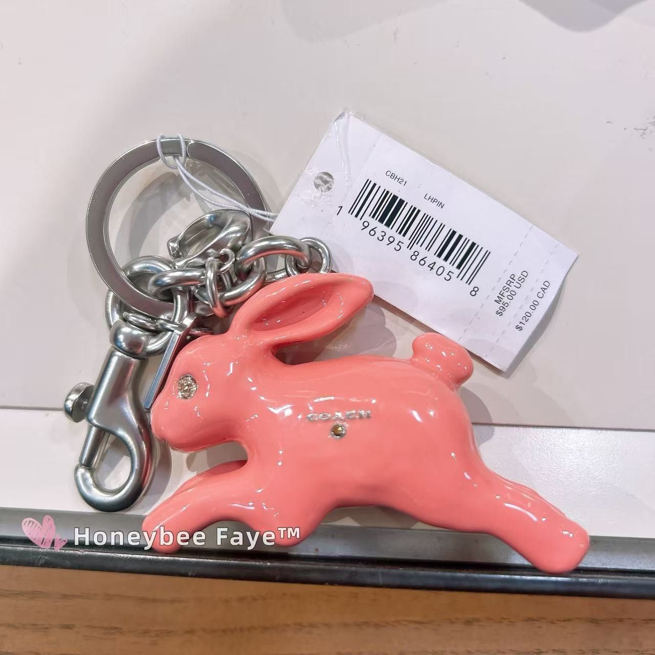 Coach Bunny Bag Charm CBH21 Size ONE SIZE - 1 Thumbnail